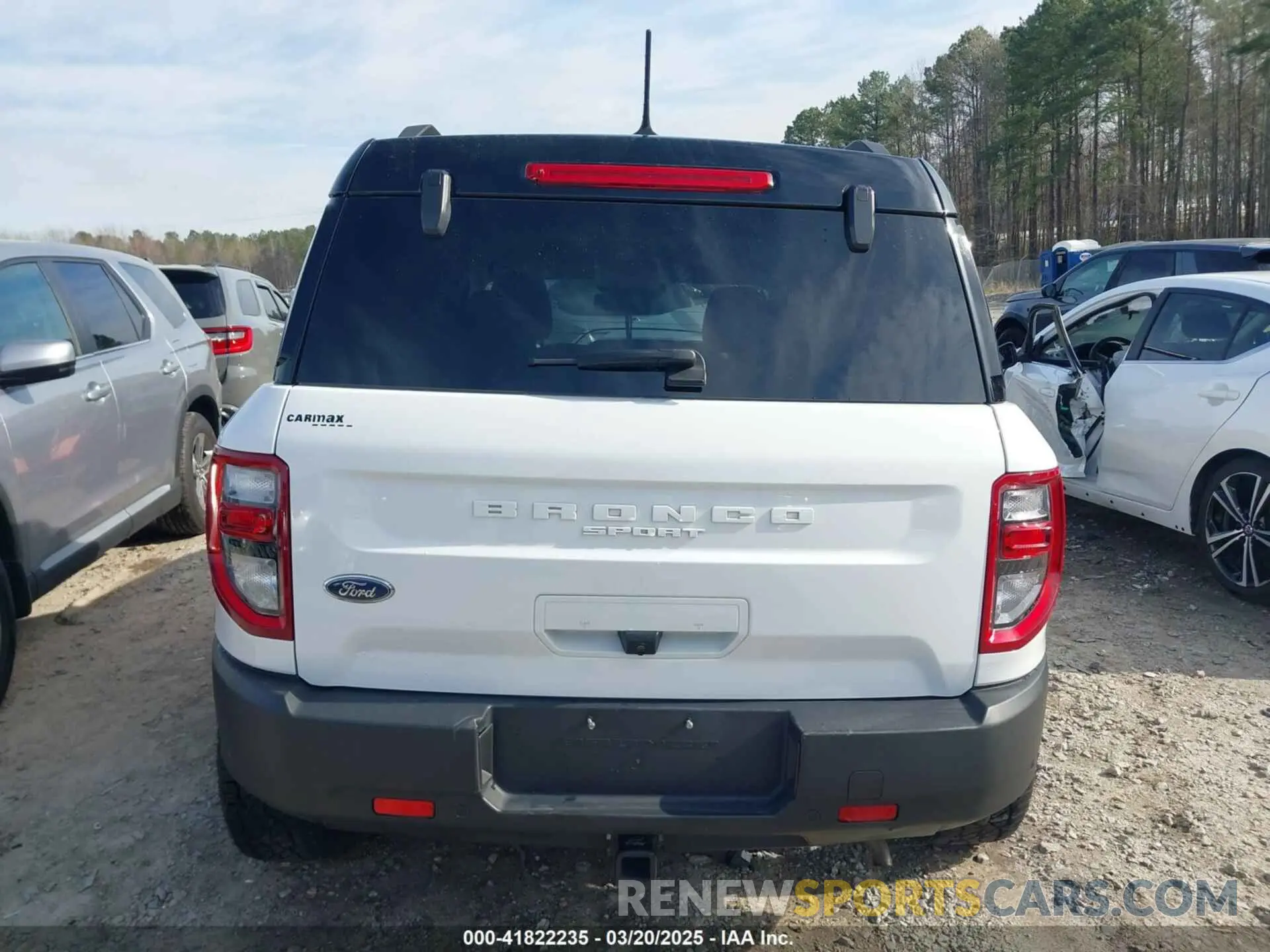 16 Photograph of a damaged car 3FMCR9C63NRD92661 FORD BRONCO SPORT 2022