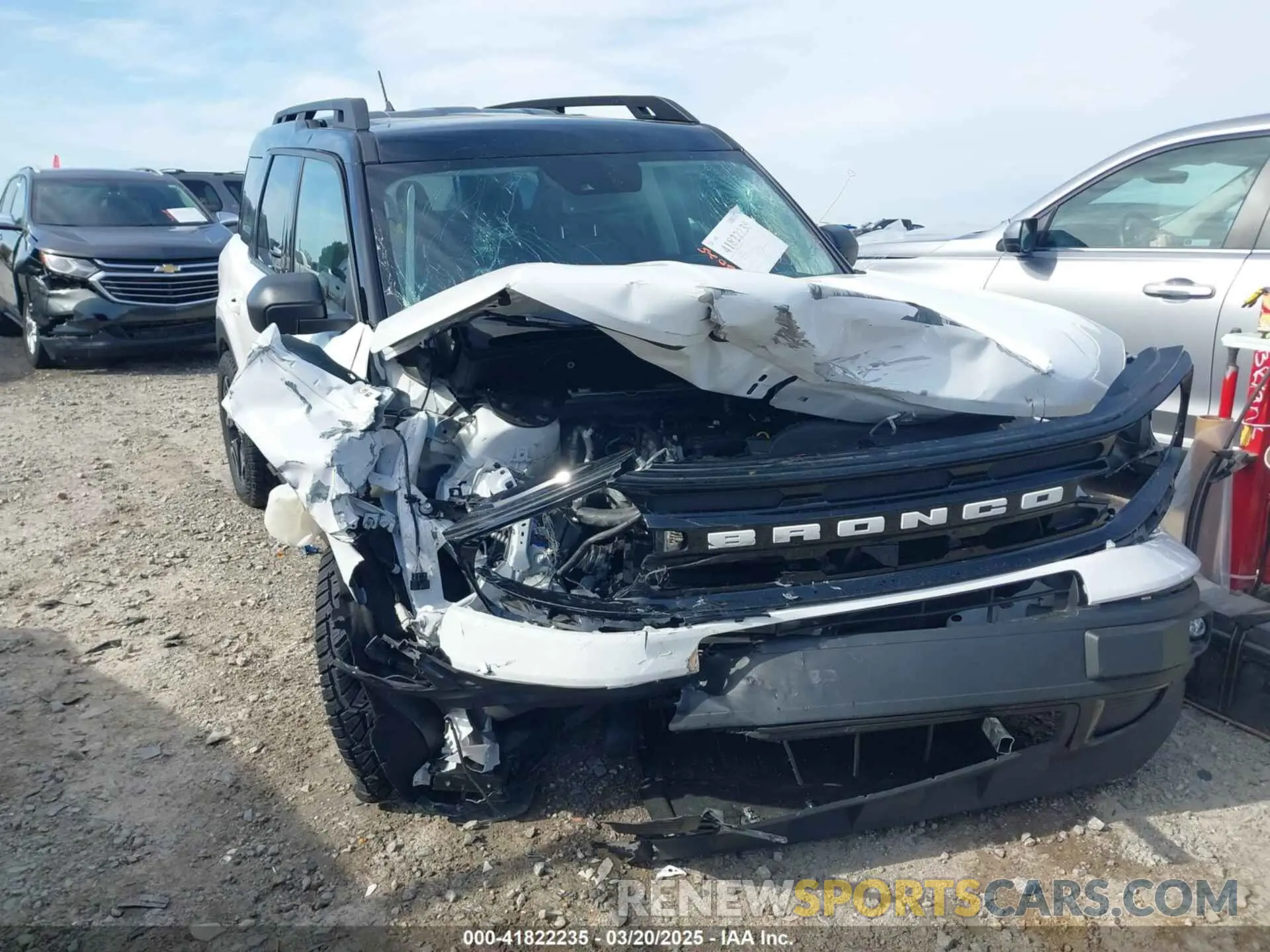 6 Photograph of a damaged car 3FMCR9C63NRD92661 FORD BRONCO SPORT 2022