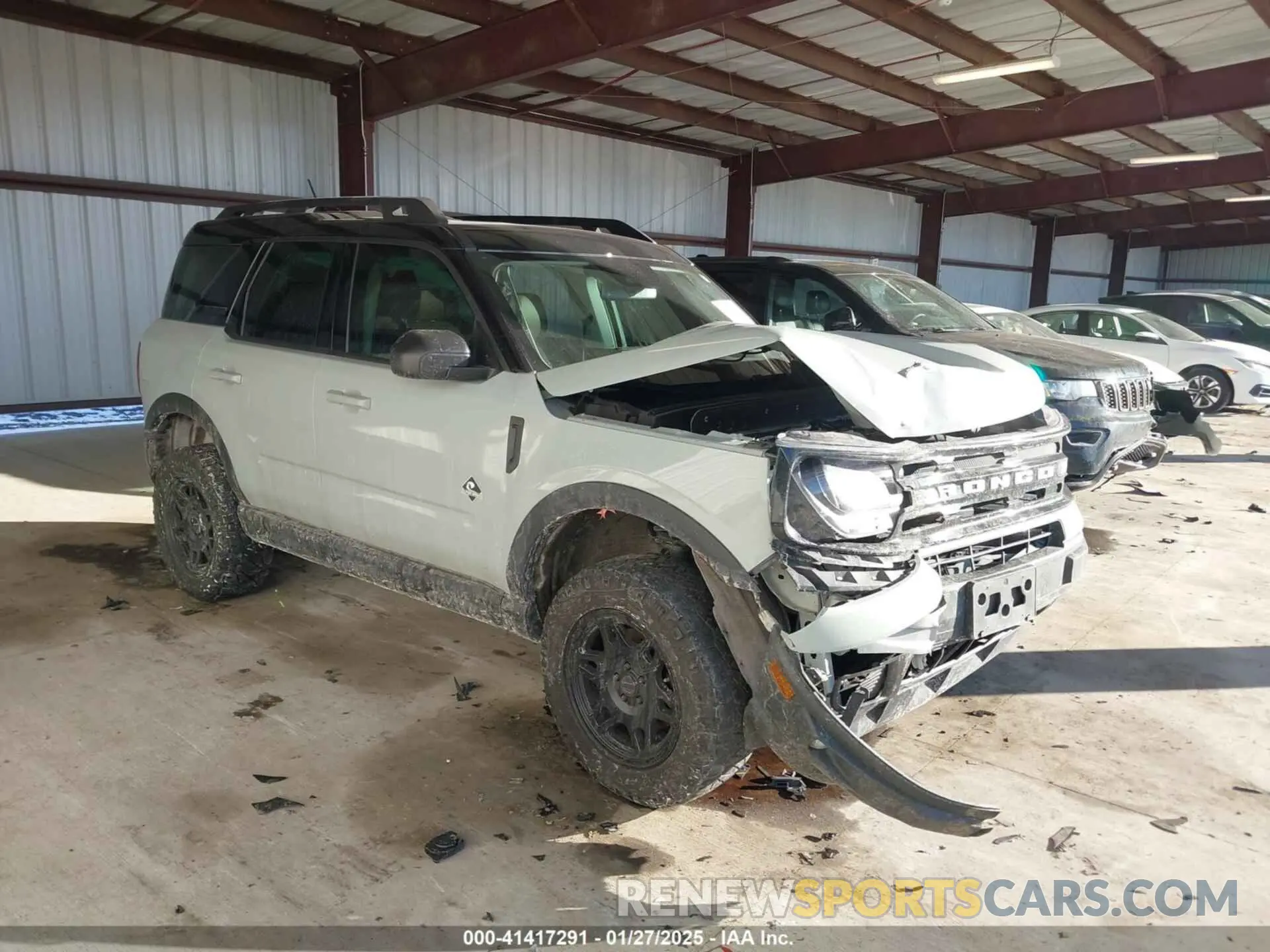 1 Photograph of a damaged car 3FMCR9C63NRE30213 FORD BRONCO SPORT 2022