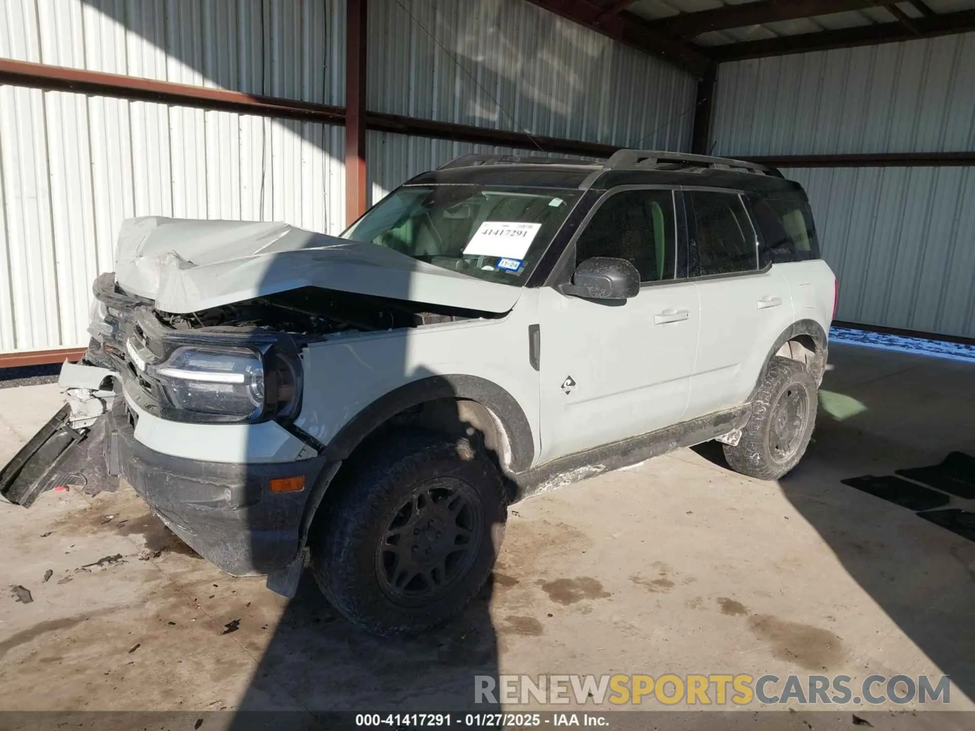2 Photograph of a damaged car 3FMCR9C63NRE30213 FORD BRONCO SPORT 2022