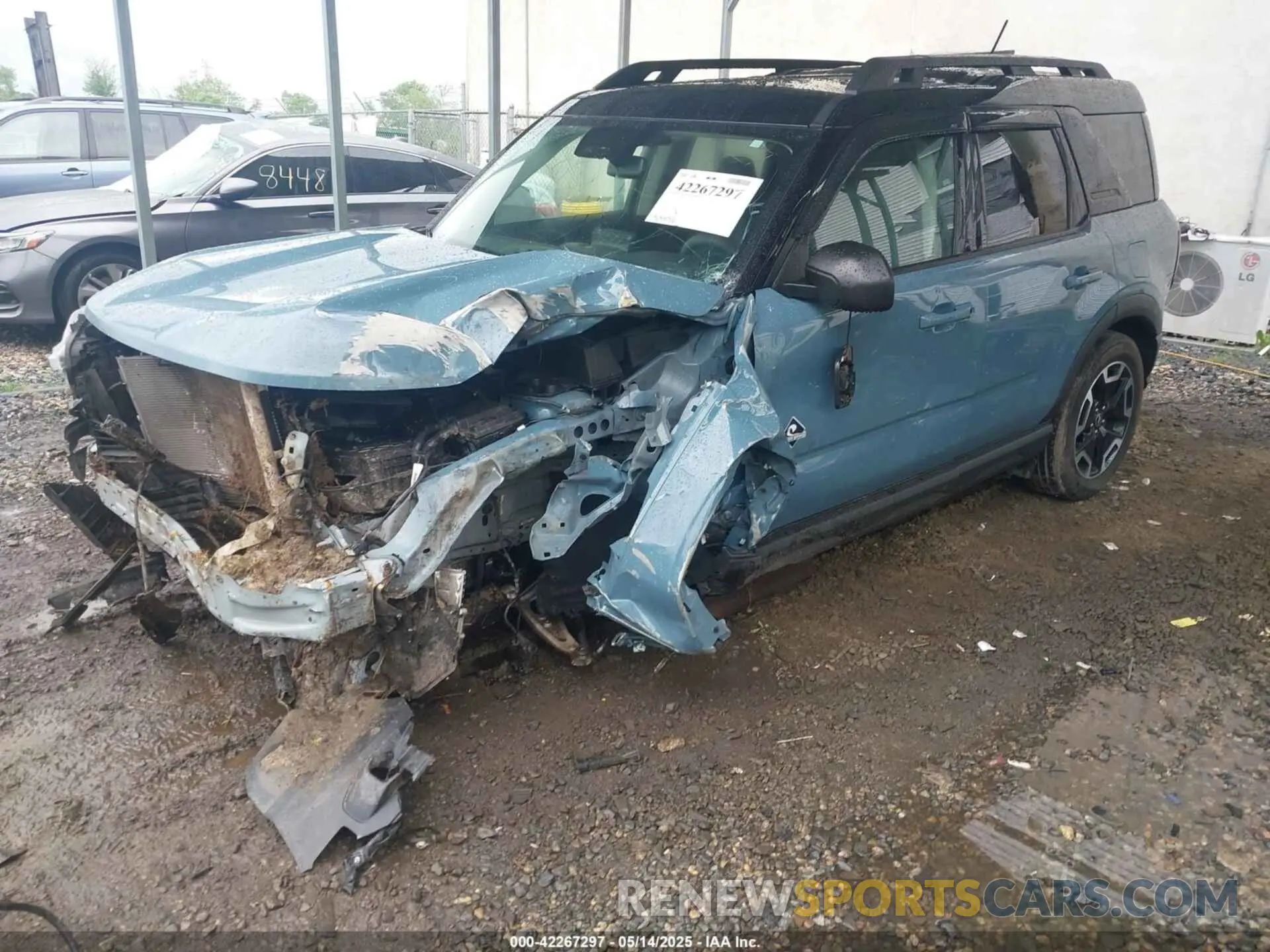 2 Photograph of a damaged car 3FMCR9C65NRD38343 FORD BRONCO SPORT 2022