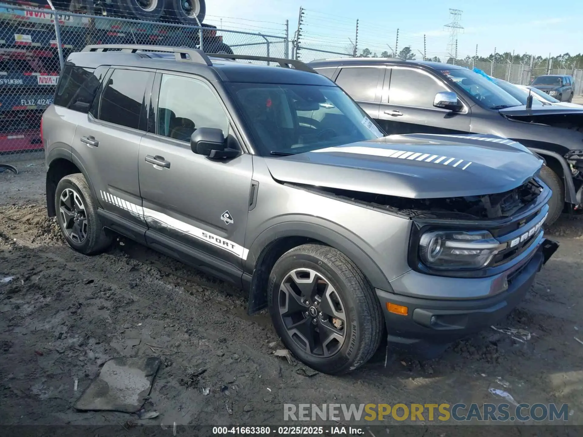 1 Photograph of a damaged car 3FMCR9C65NRD48841 FORD BRONCO SPORT 2022