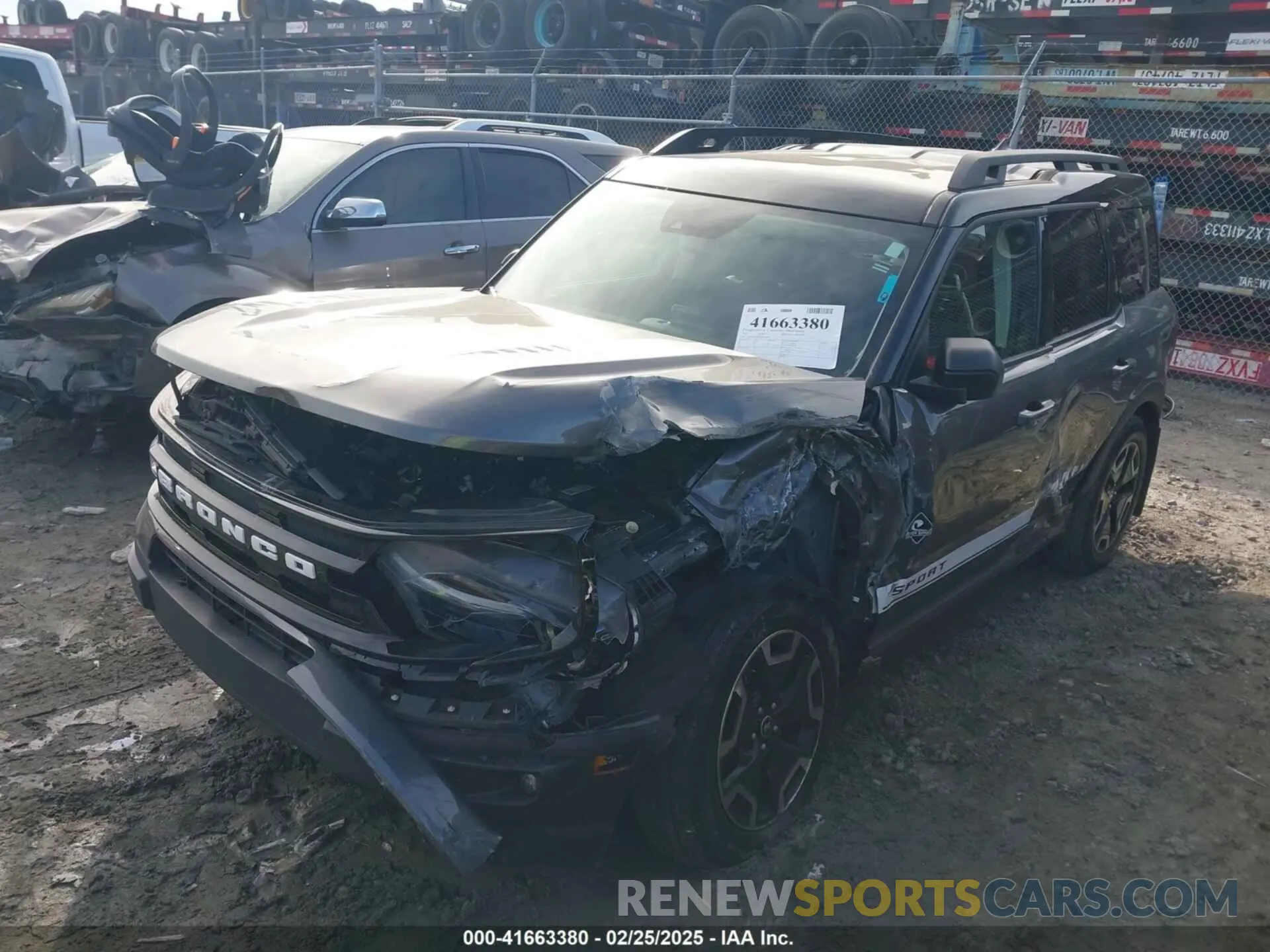 2 Photograph of a damaged car 3FMCR9C65NRD48841 FORD BRONCO SPORT 2022