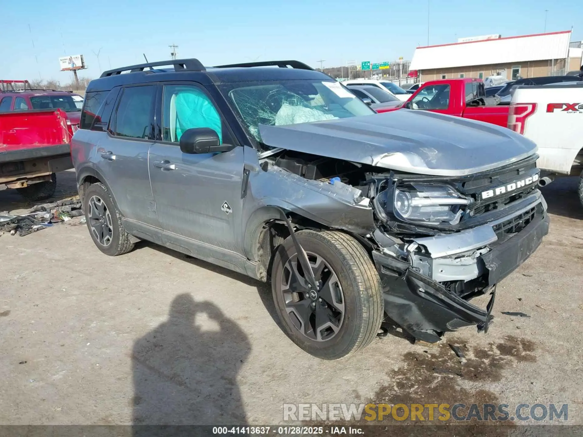 1 Photograph of a damaged car 3FMCR9C65NRE24946 FORD BRONCO SPORT 2022