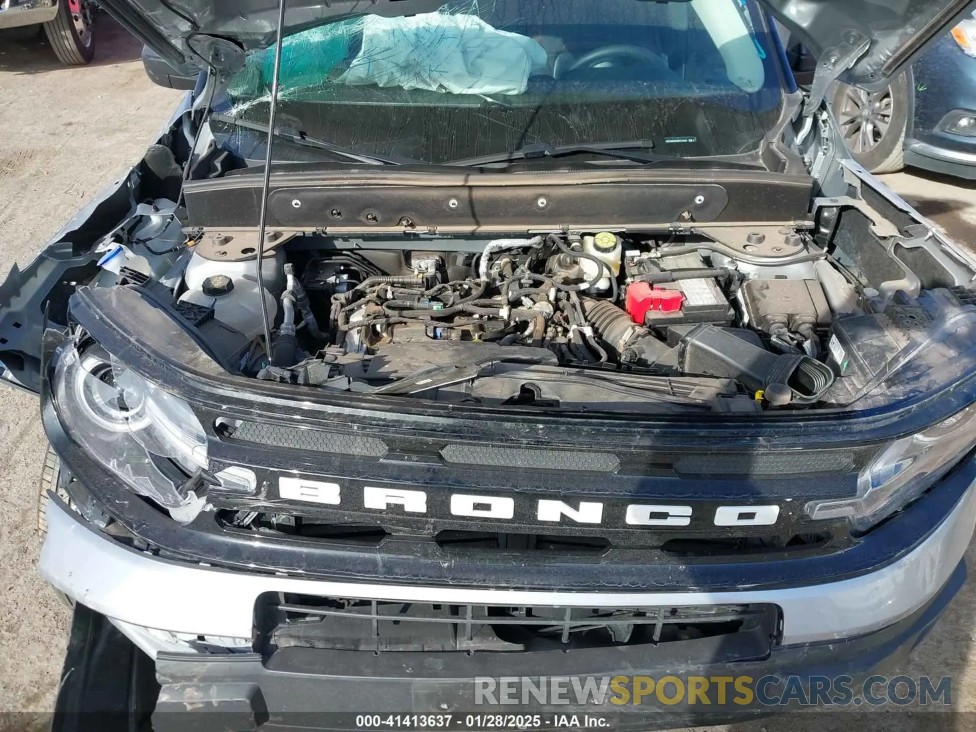 10 Photograph of a damaged car 3FMCR9C65NRE24946 FORD BRONCO SPORT 2022
