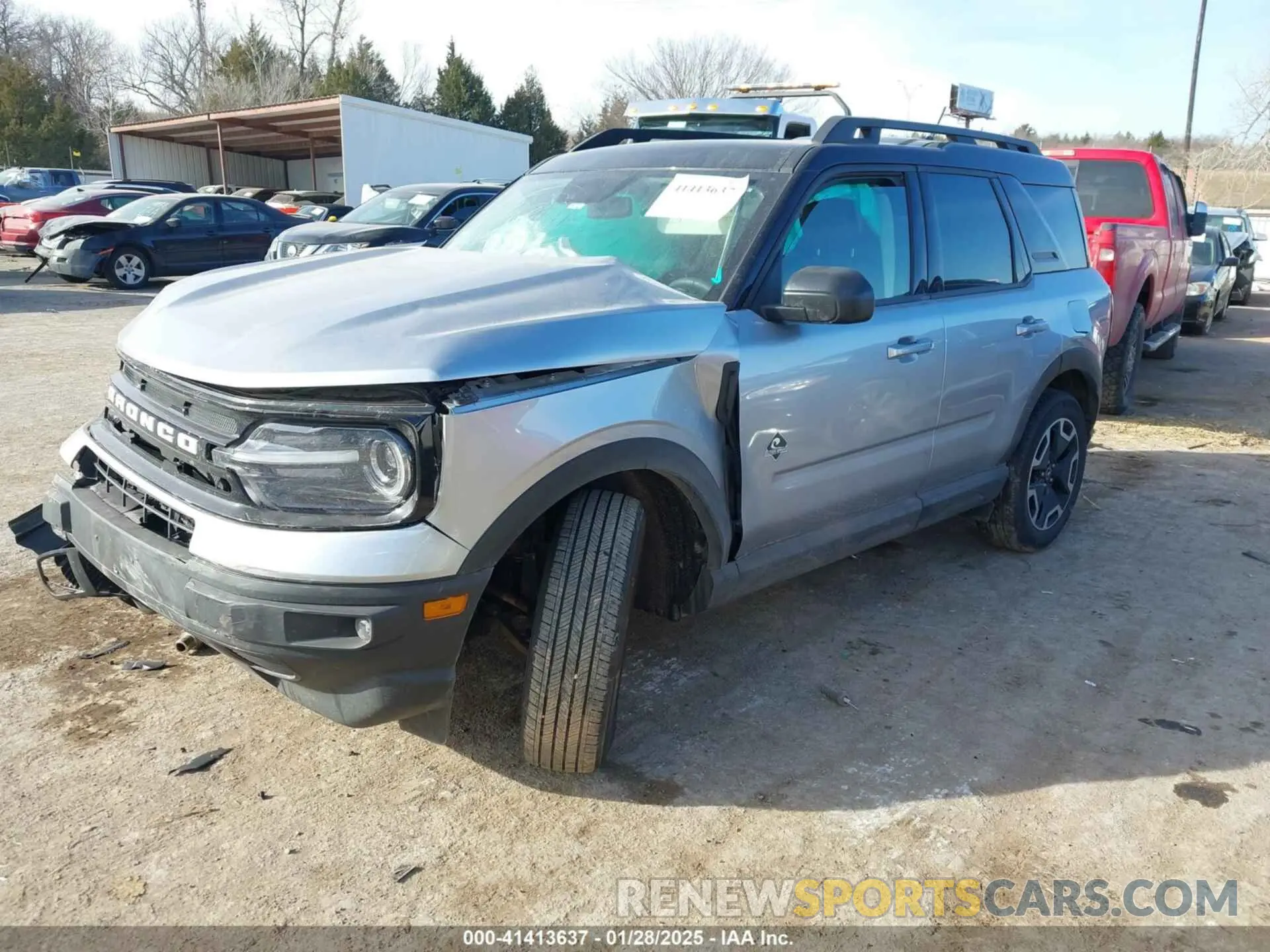 2 Photograph of a damaged car 3FMCR9C65NRE24946 FORD BRONCO SPORT 2022