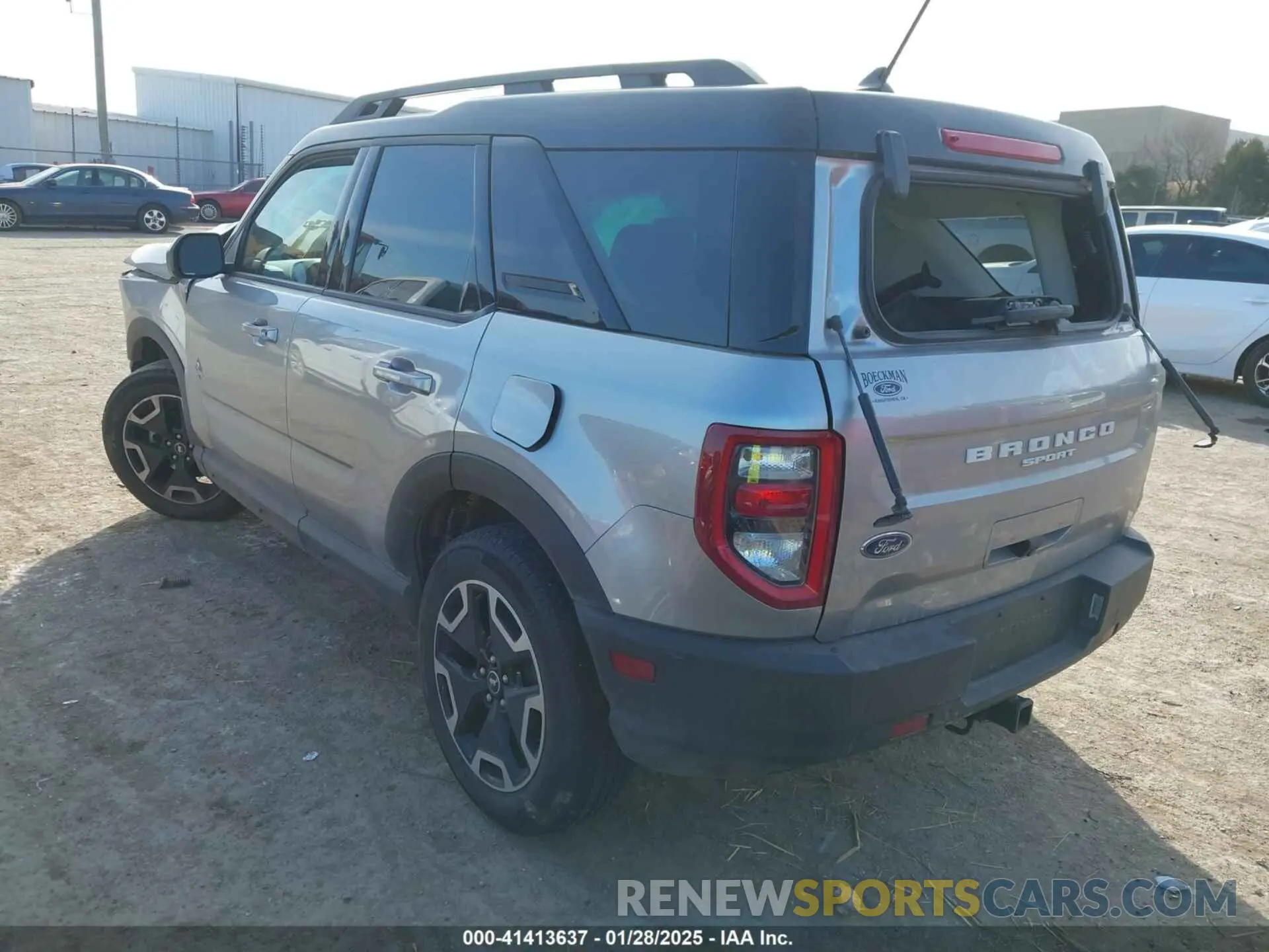 3 Photograph of a damaged car 3FMCR9C65NRE24946 FORD BRONCO SPORT 2022