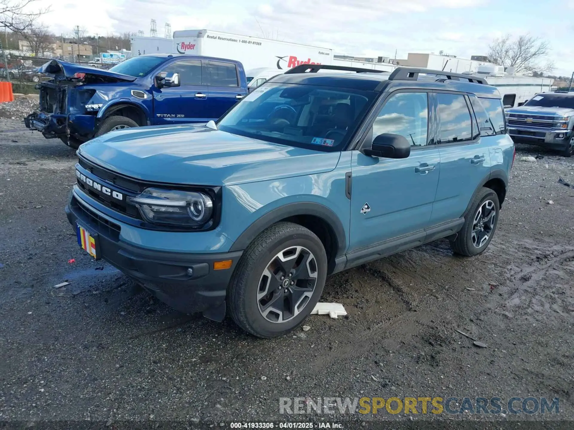 2 Photograph of a damaged car 3FMCR9C66NRD24368 FORD BRONCO SPORT 2022