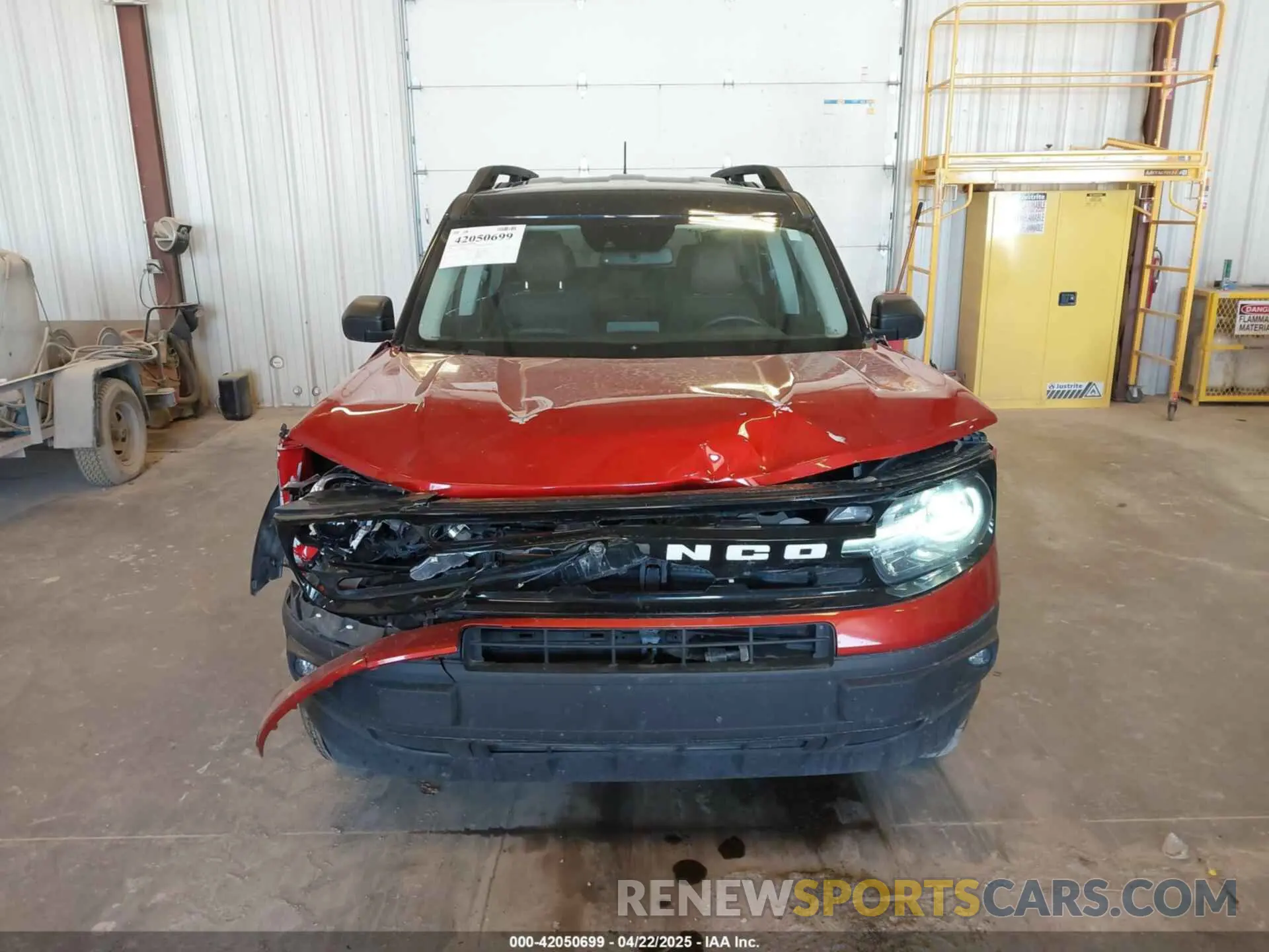 6 Photograph of a damaged car 3FMCR9C66NRD83341 FORD BRONCO SPORT 2022