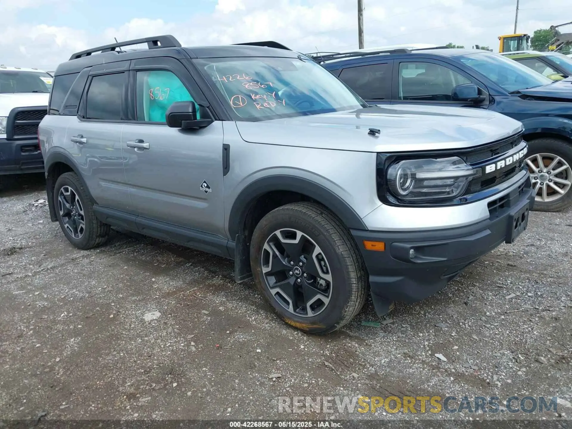 1 Photograph of a damaged car 3FMCR9C68NRD84796 FORD BRONCO SPORT 2022