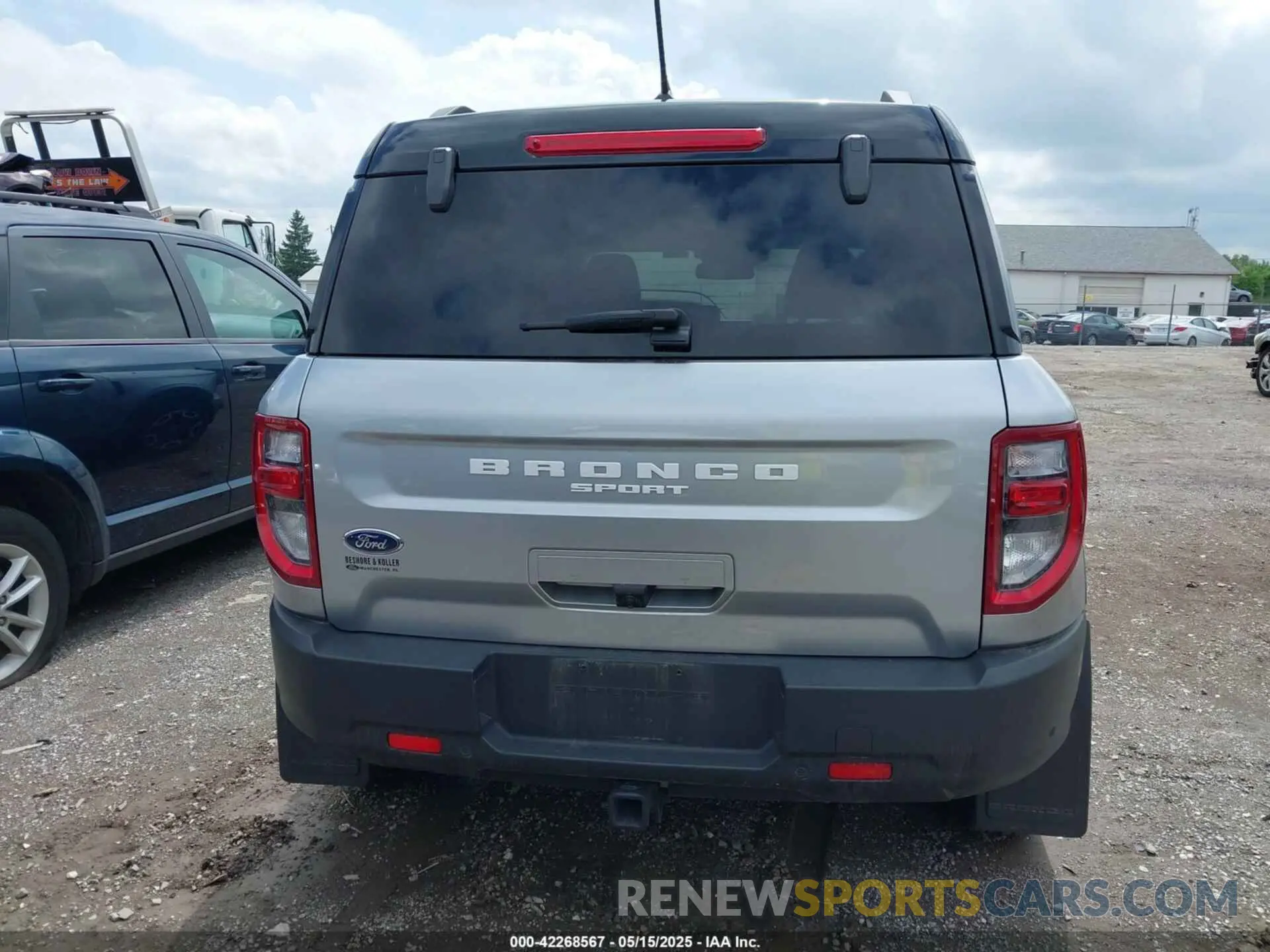 16 Photograph of a damaged car 3FMCR9C68NRD84796 FORD BRONCO SPORT 2022