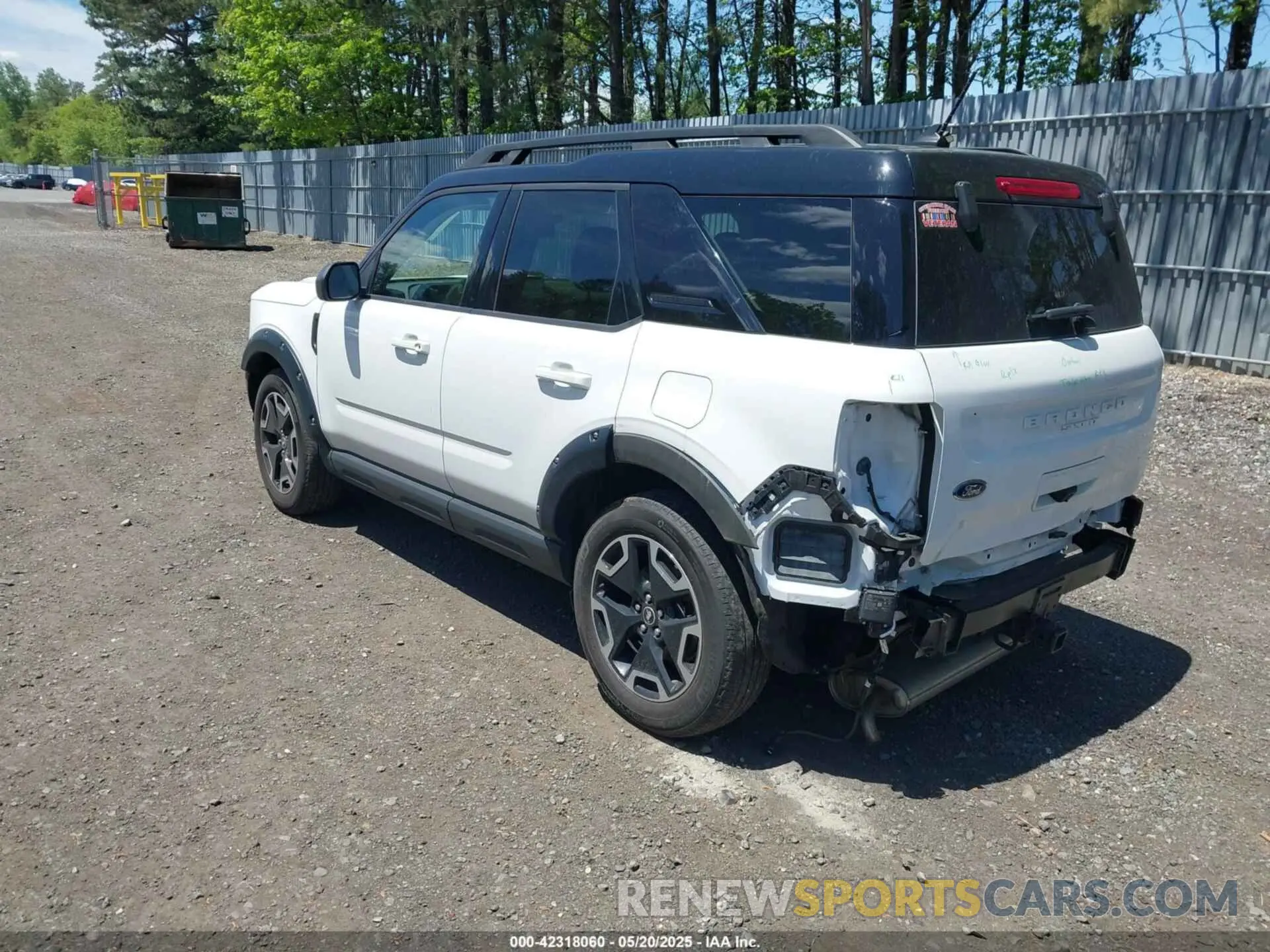 3 Photograph of a damaged car 3FMCR9C6XNRD29721 FORD BRONCO SPORT 2022