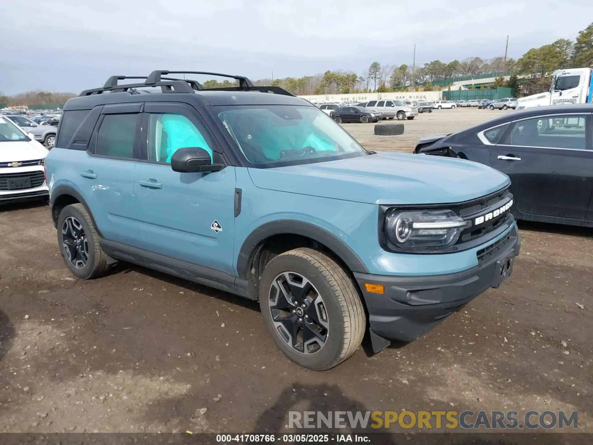 1 Photograph of a damaged car 3FMCR9C6XNRD72228 FORD BRONCO SPORT 2022