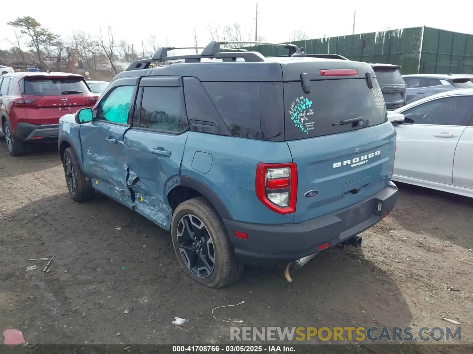 3 Photograph of a damaged car 3FMCR9C6XNRD72228 FORD BRONCO SPORT 2022