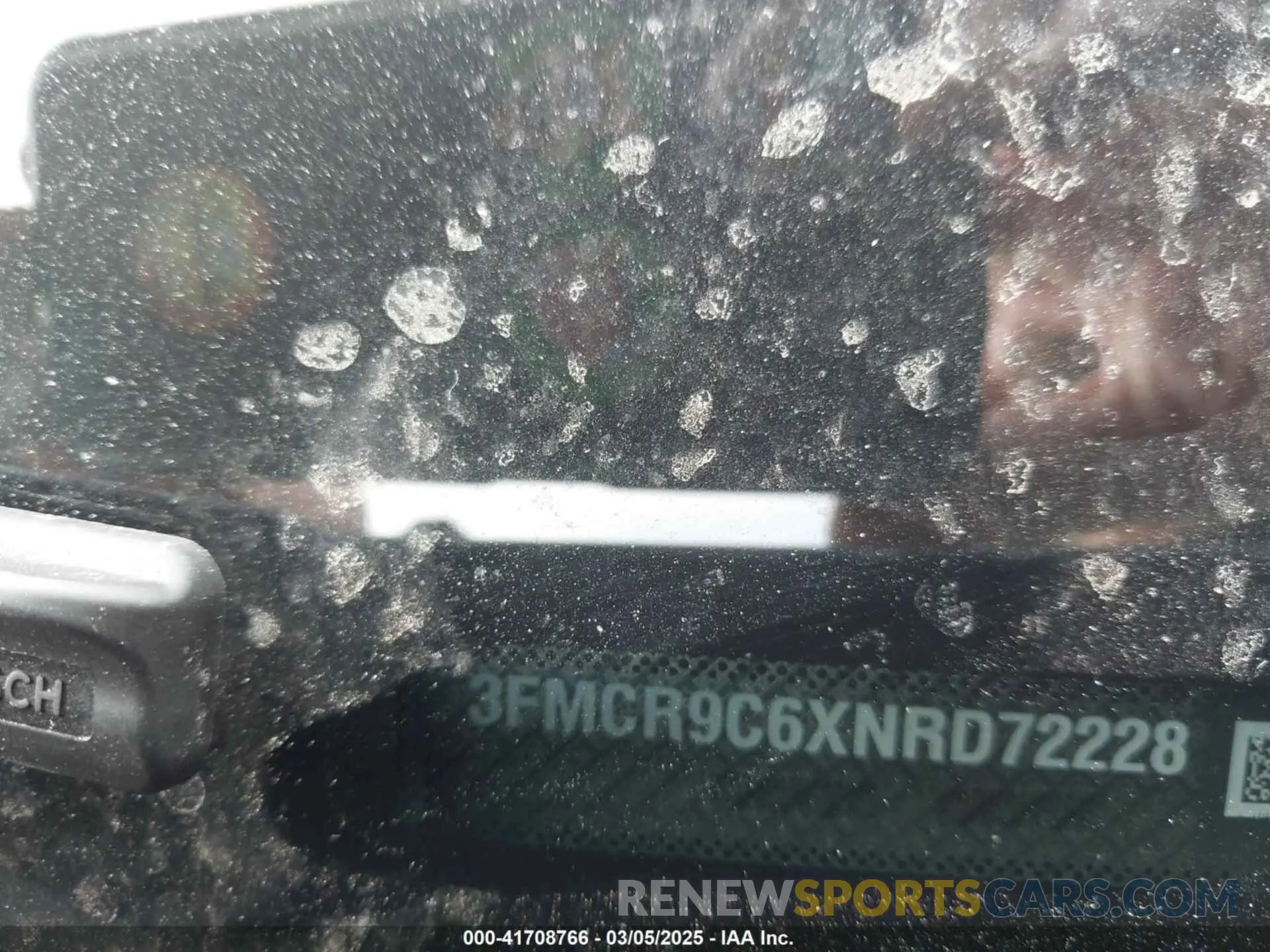 9 Photograph of a damaged car 3FMCR9C6XNRD72228 FORD BRONCO SPORT 2022