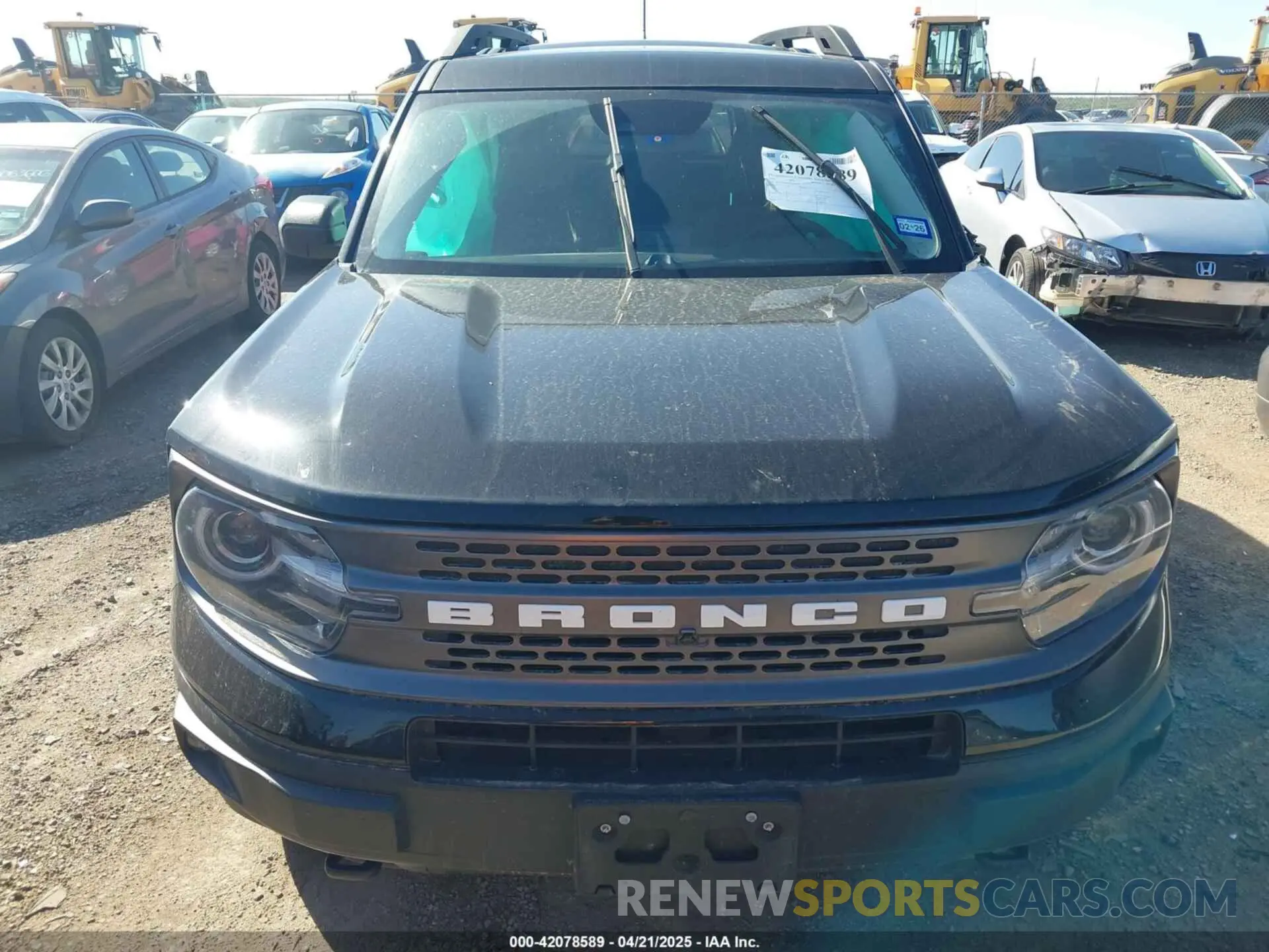 13 Photograph of a damaged car 3FMCR9D90NRD44950 FORD BRONCO SPORT 2022
