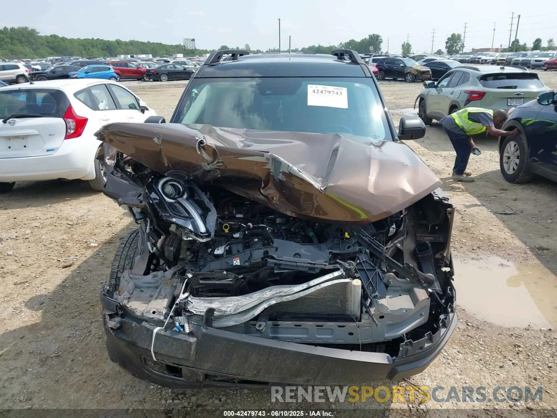 13 Photograph of a damaged car 3FMCR9D90NRD80007 FORD BRONCO SPORT 2022