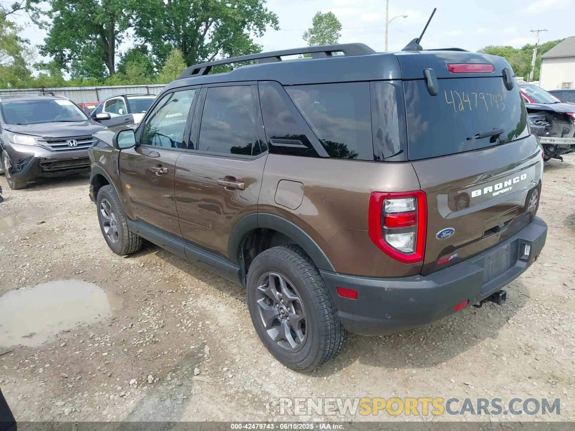 3 Photograph of a damaged car 3FMCR9D90NRD80007 FORD BRONCO SPORT 2022