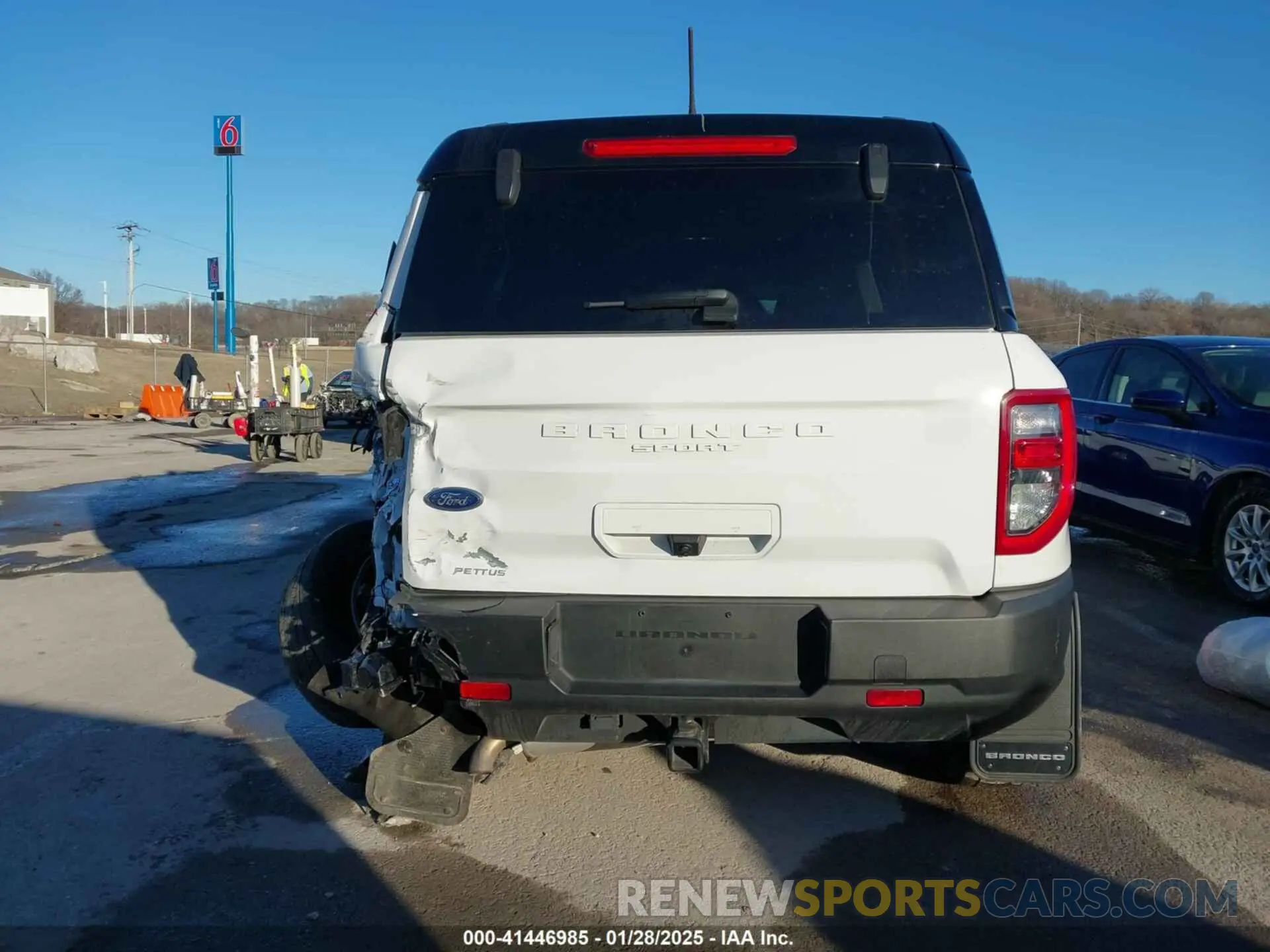 16 Photograph of a damaged car 3FMCR9D93NRE10343 FORD BRONCO SPORT 2022