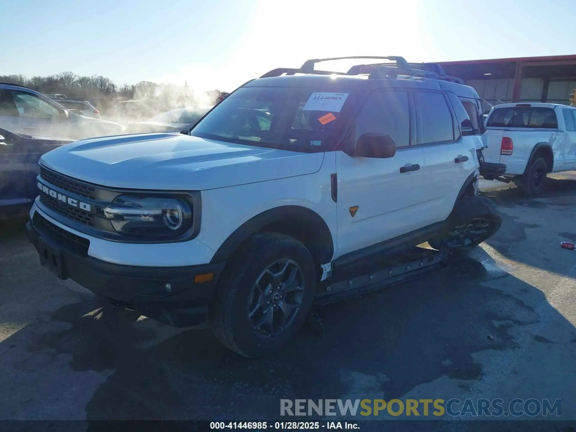 2 Photograph of a damaged car 3FMCR9D93NRE10343 FORD BRONCO SPORT 2022