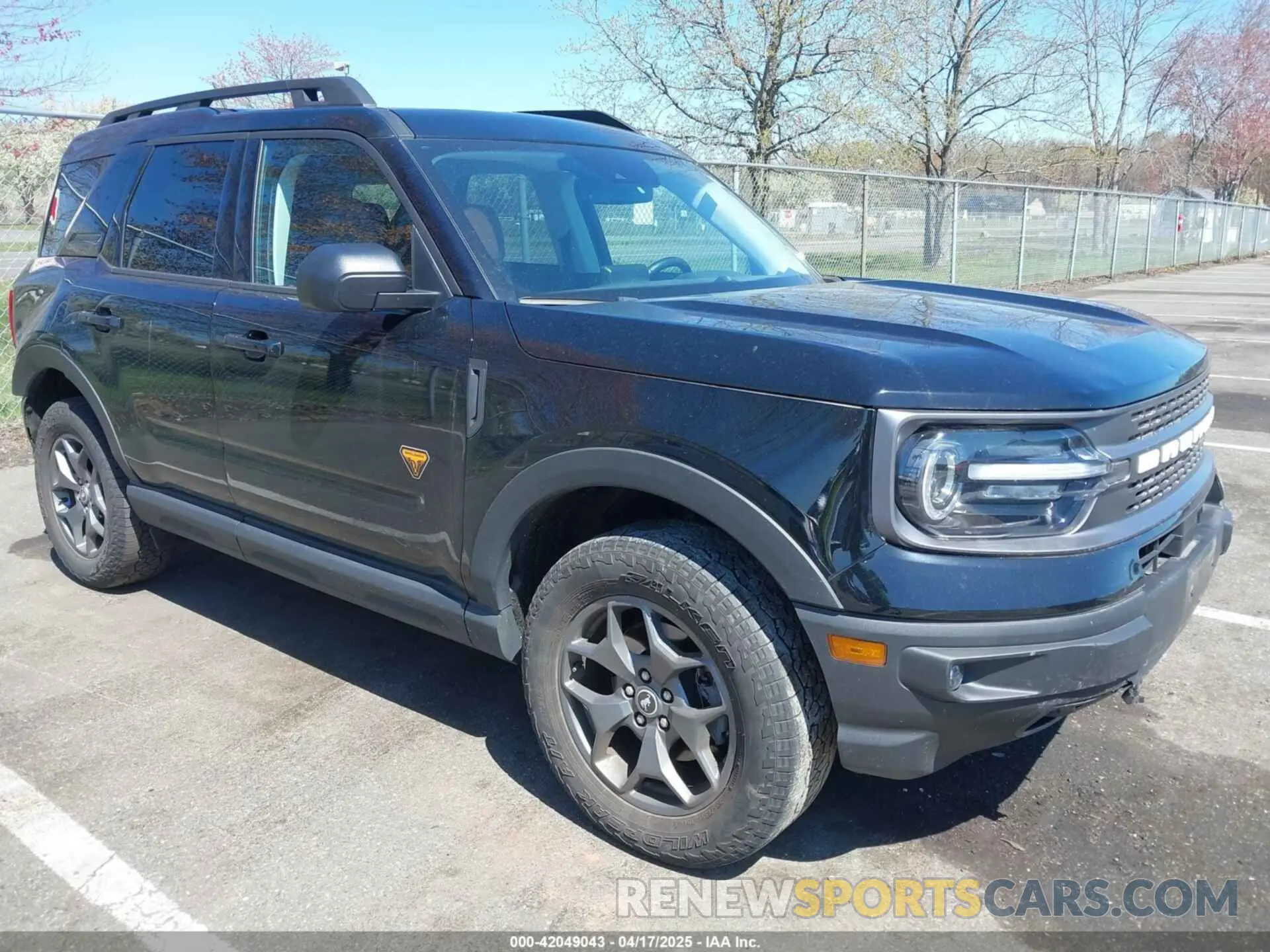 1 Photograph of a damaged car 3FMCR9D94NRE31332 FORD BRONCO SPORT 2022