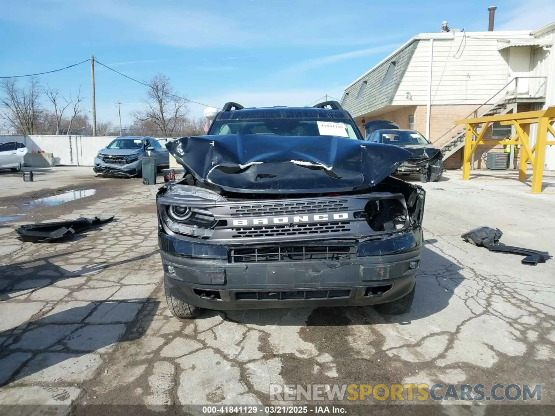 13 Photograph of a damaged car 3FMCR9D98NRD87142 FORD BRONCO SPORT 2022
