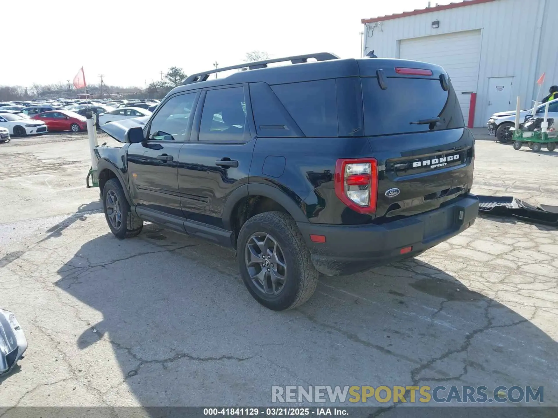 3 Photograph of a damaged car 3FMCR9D98NRD87142 FORD BRONCO SPORT 2022