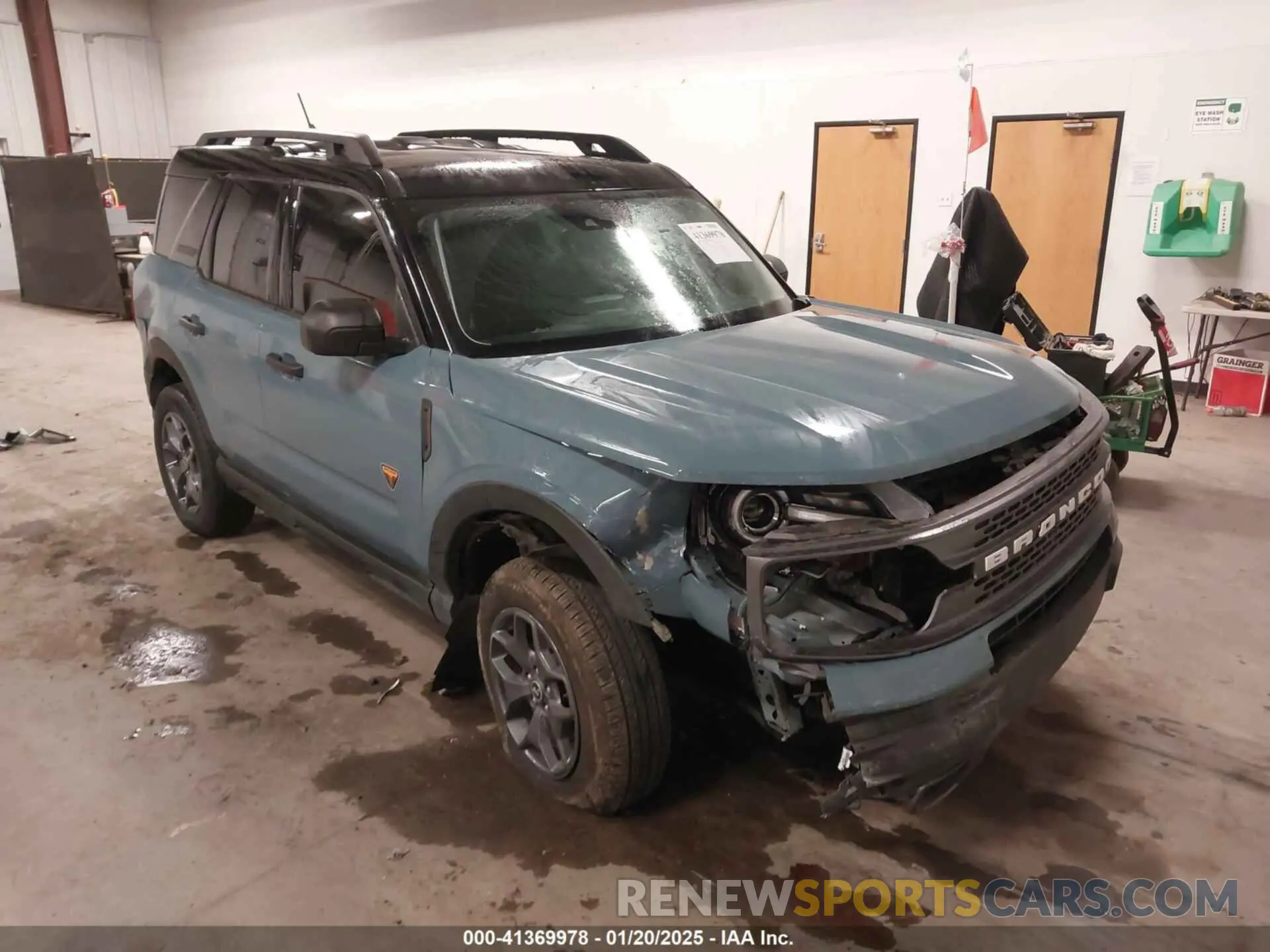 1 Photograph of a damaged car 3FMCR9D99NRD00848 FORD BRONCO SPORT 2022