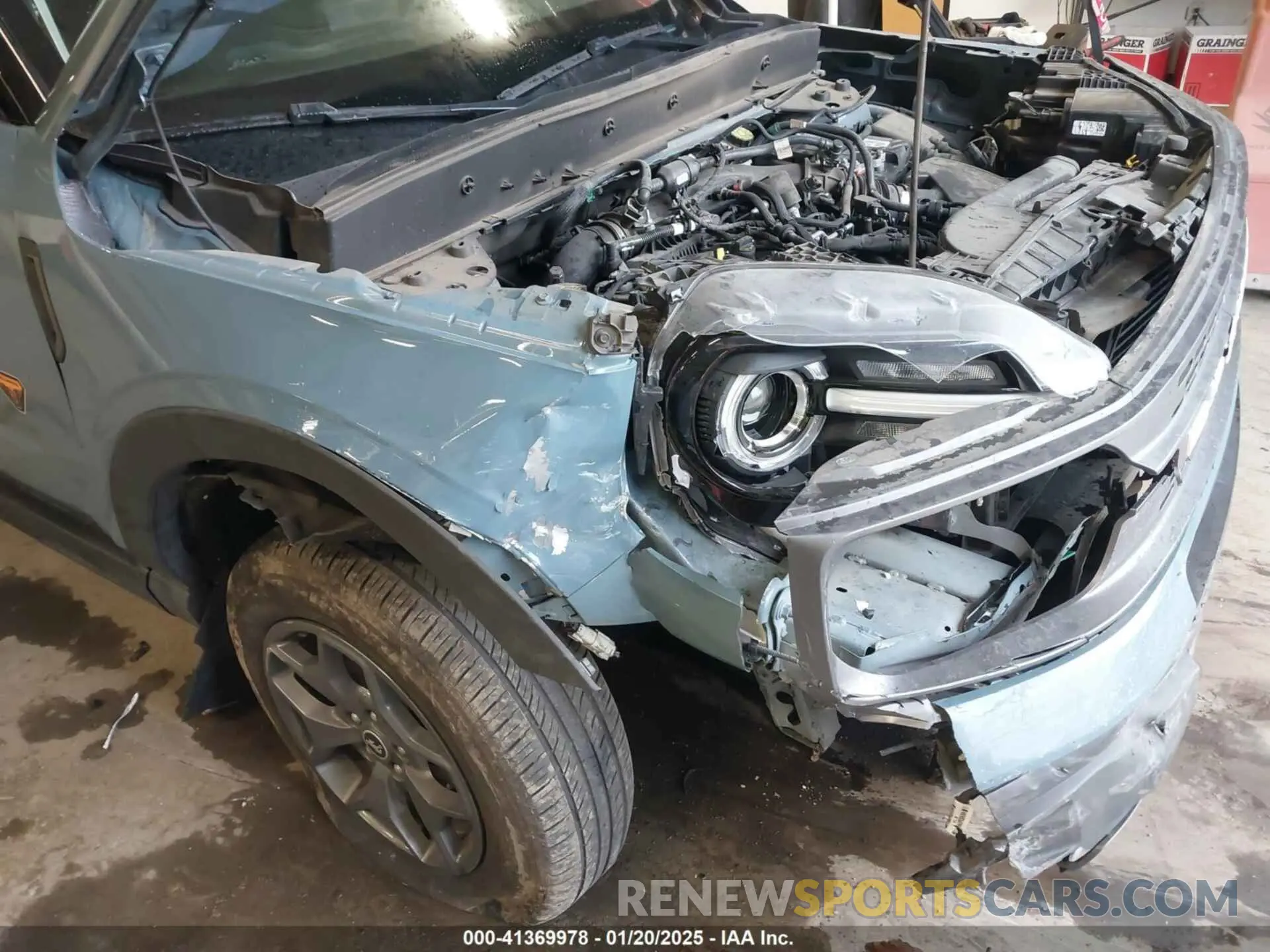 6 Photograph of a damaged car 3FMCR9D99NRD00848 FORD BRONCO SPORT 2022