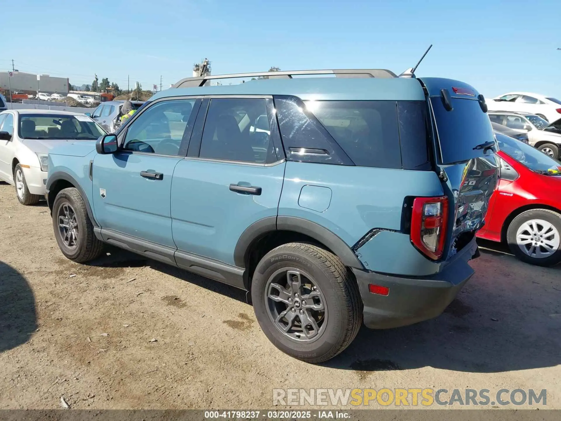 3 Photograph of a damaged car 3FMCR9B60PRE36846 FORD BRONCO SPORT 2023