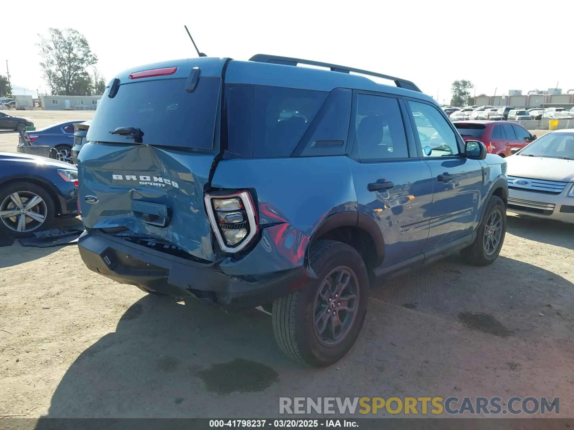 4 Photograph of a damaged car 3FMCR9B60PRE36846 FORD BRONCO SPORT 2023