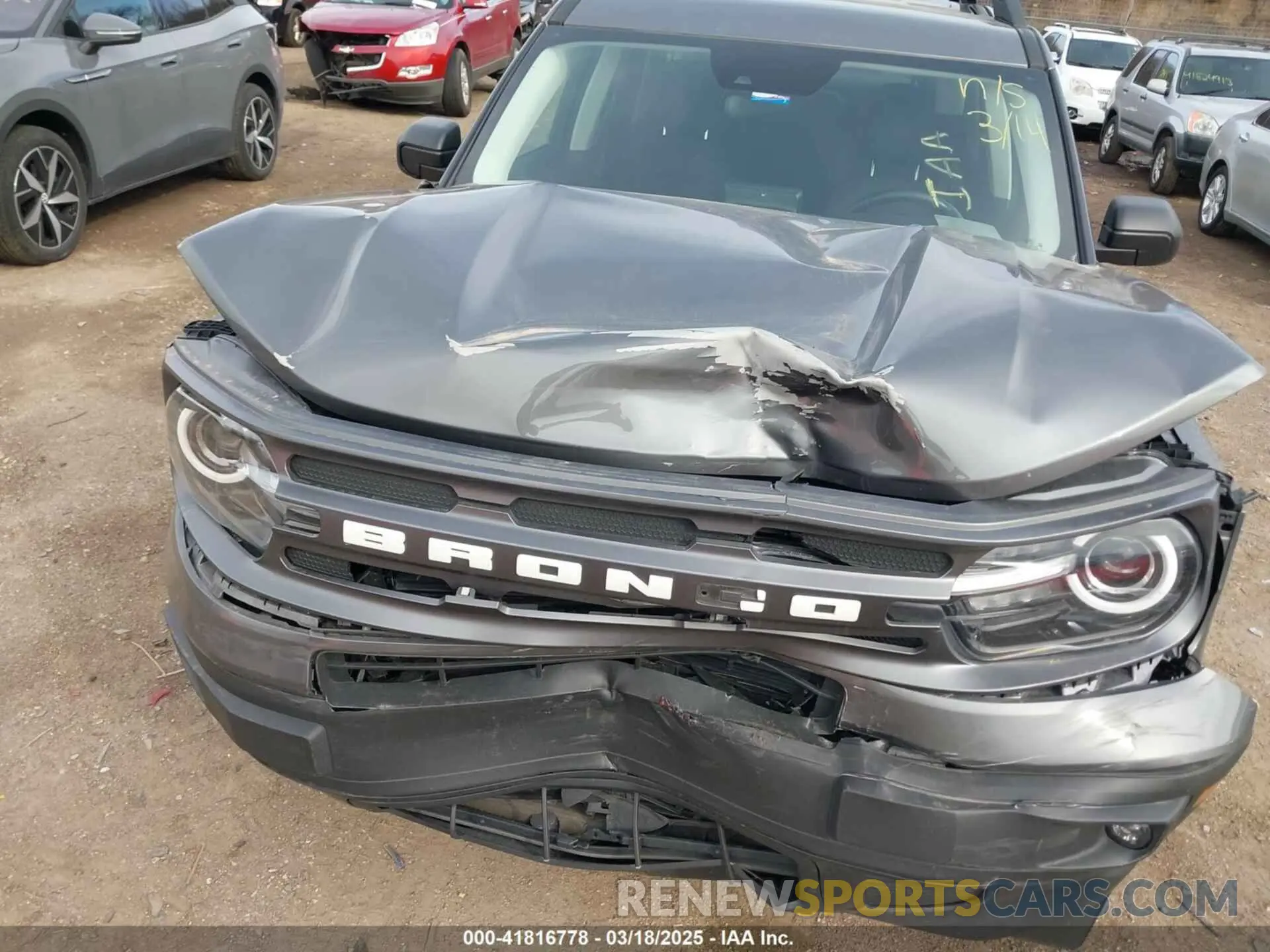 6 Photograph of a damaged car 3FMCR9B61PRD05246 FORD BRONCO SPORT 2023