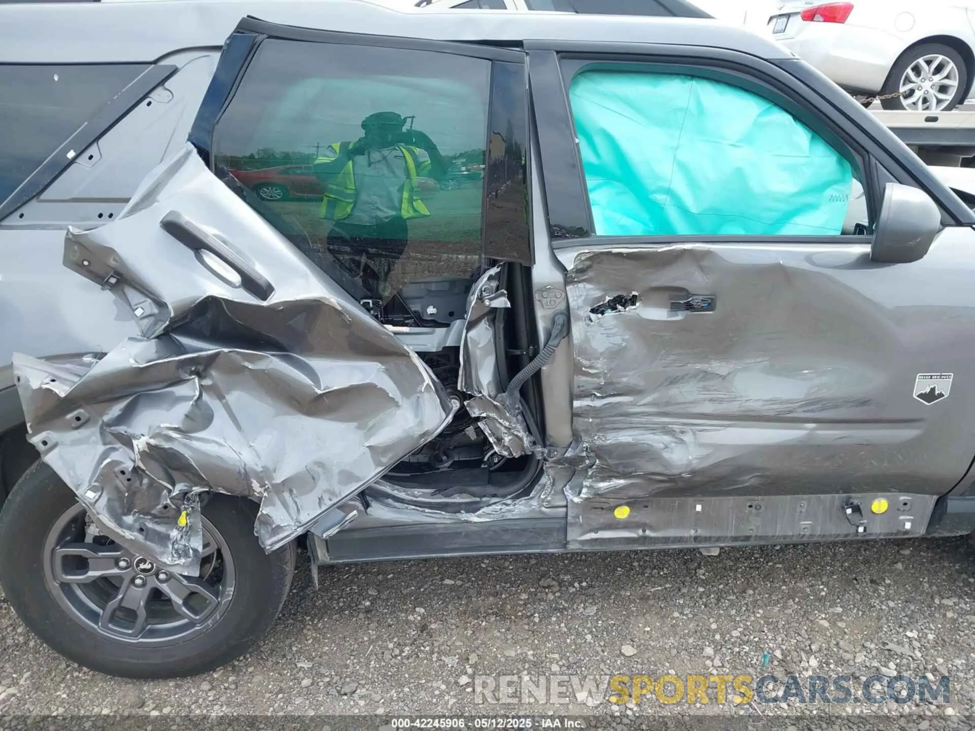 6 Photograph of a damaged car 3FMCR9B61PRD63180 FORD BRONCO SPORT 2023
