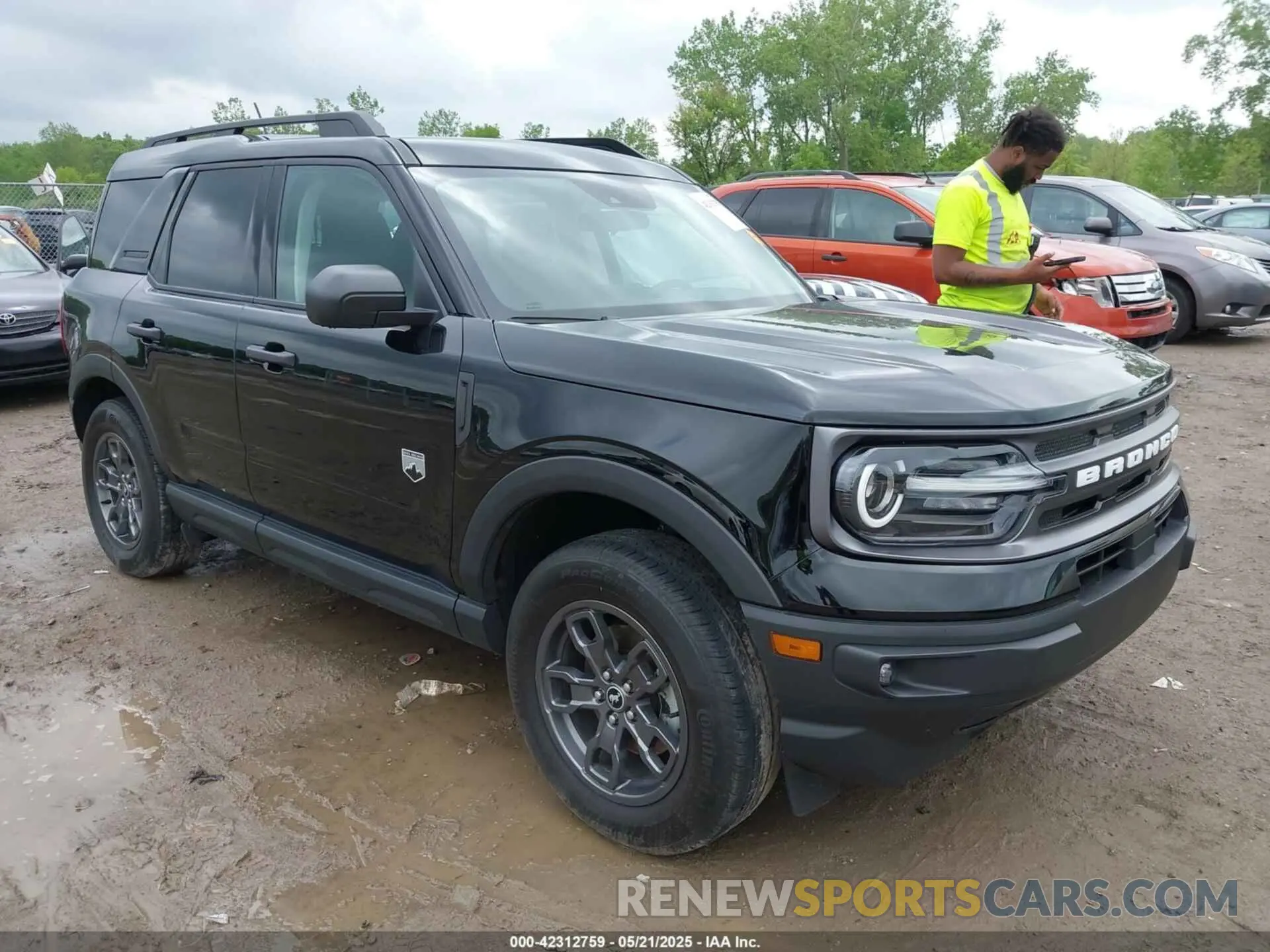 1 Photograph of a damaged car 3FMCR9B61PRD80030 FORD BRONCO SPORT 2023