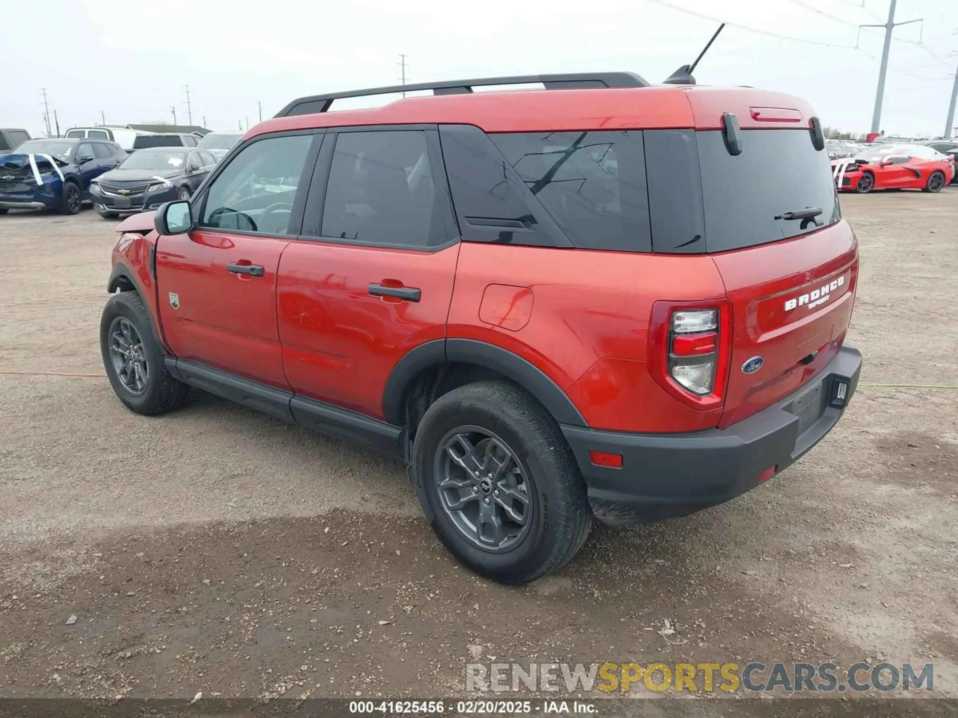 3 Photograph of a damaged car 3FMCR9B61PRE32675 FORD BRONCO SPORT 2023