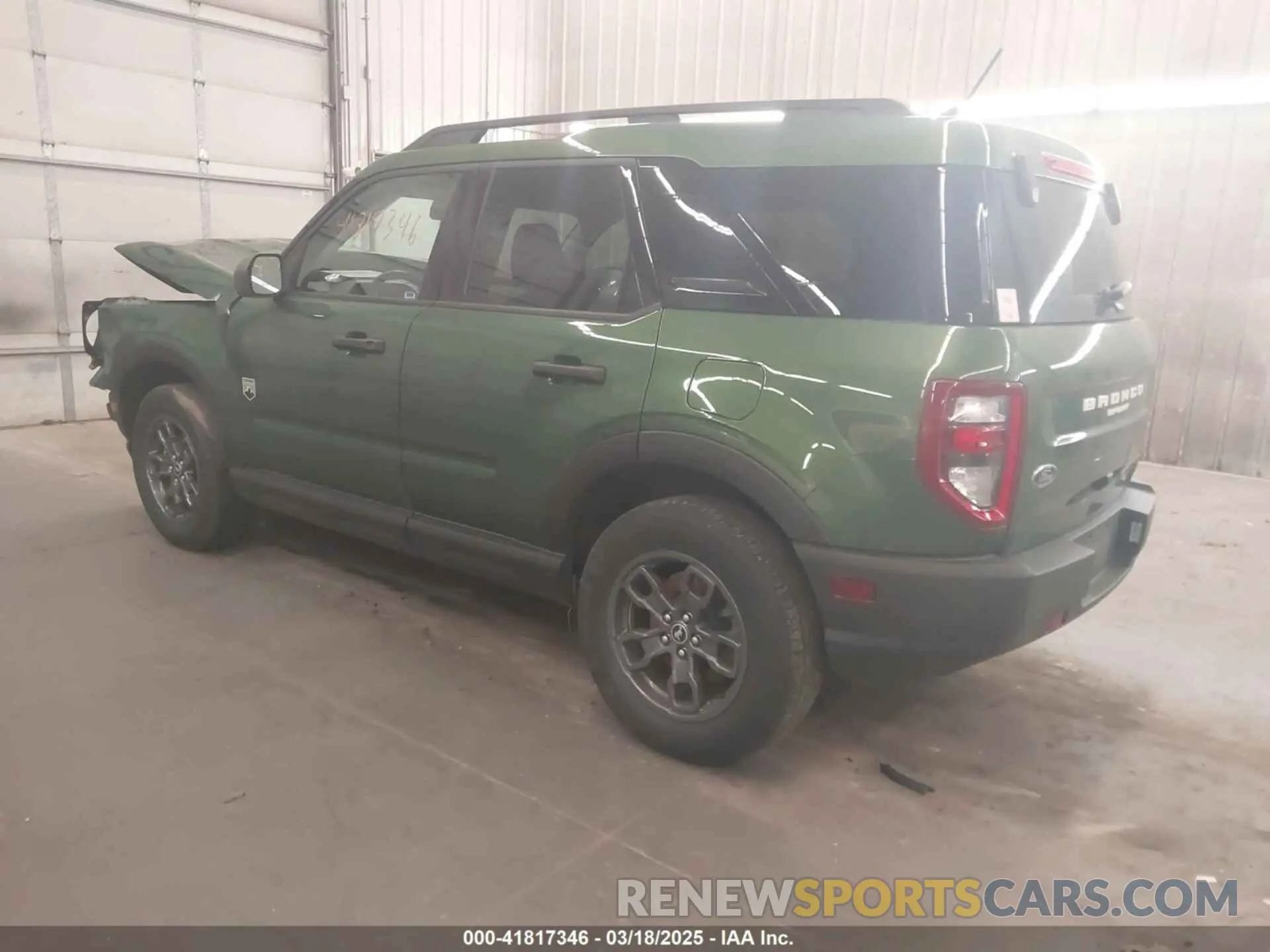 3 Photograph of a damaged car 3FMCR9B62PRD47716 FORD BRONCO SPORT 2023