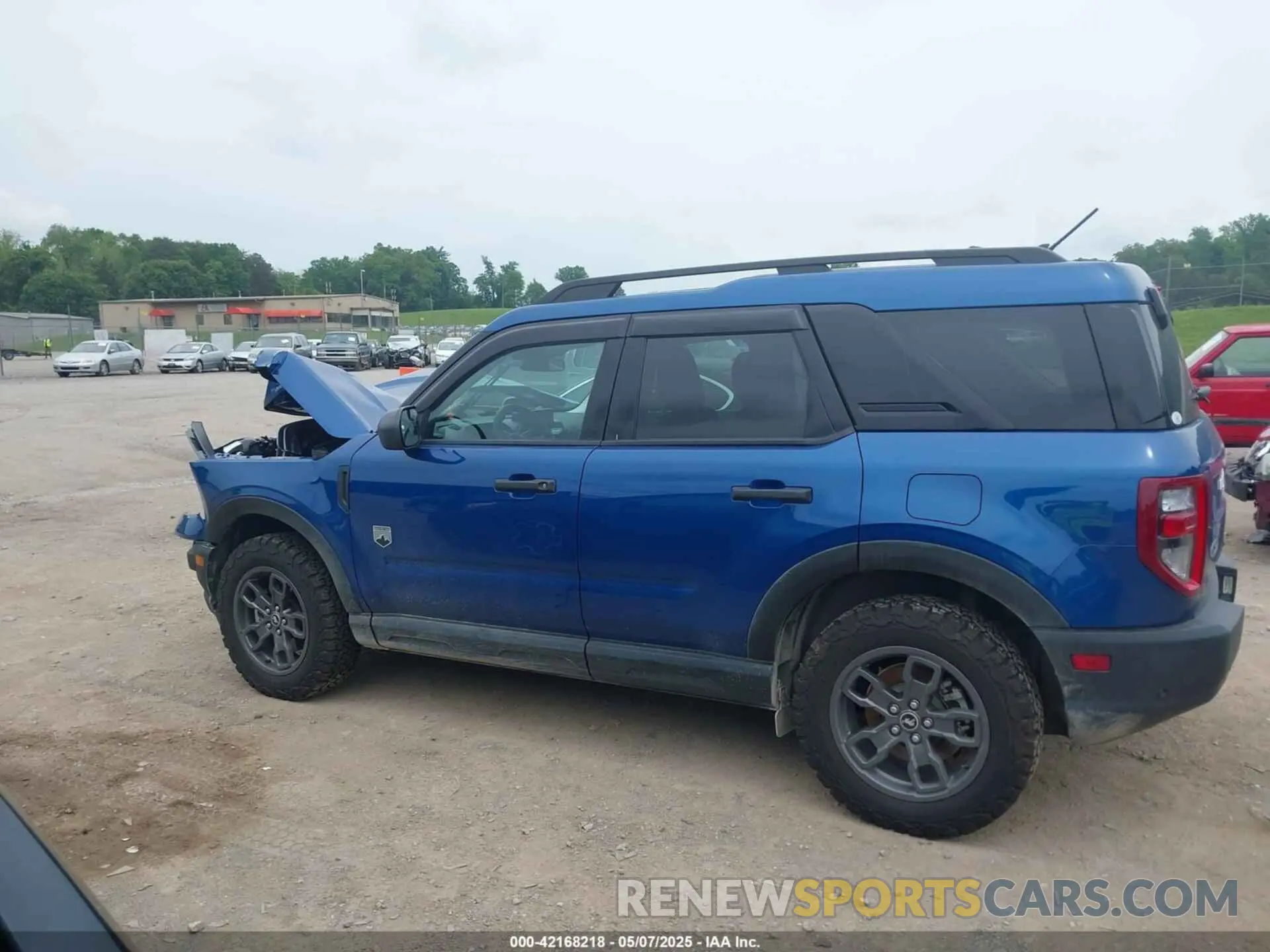 14 Photograph of a damaged car 3FMCR9B62PRD70686 FORD BRONCO SPORT 2023