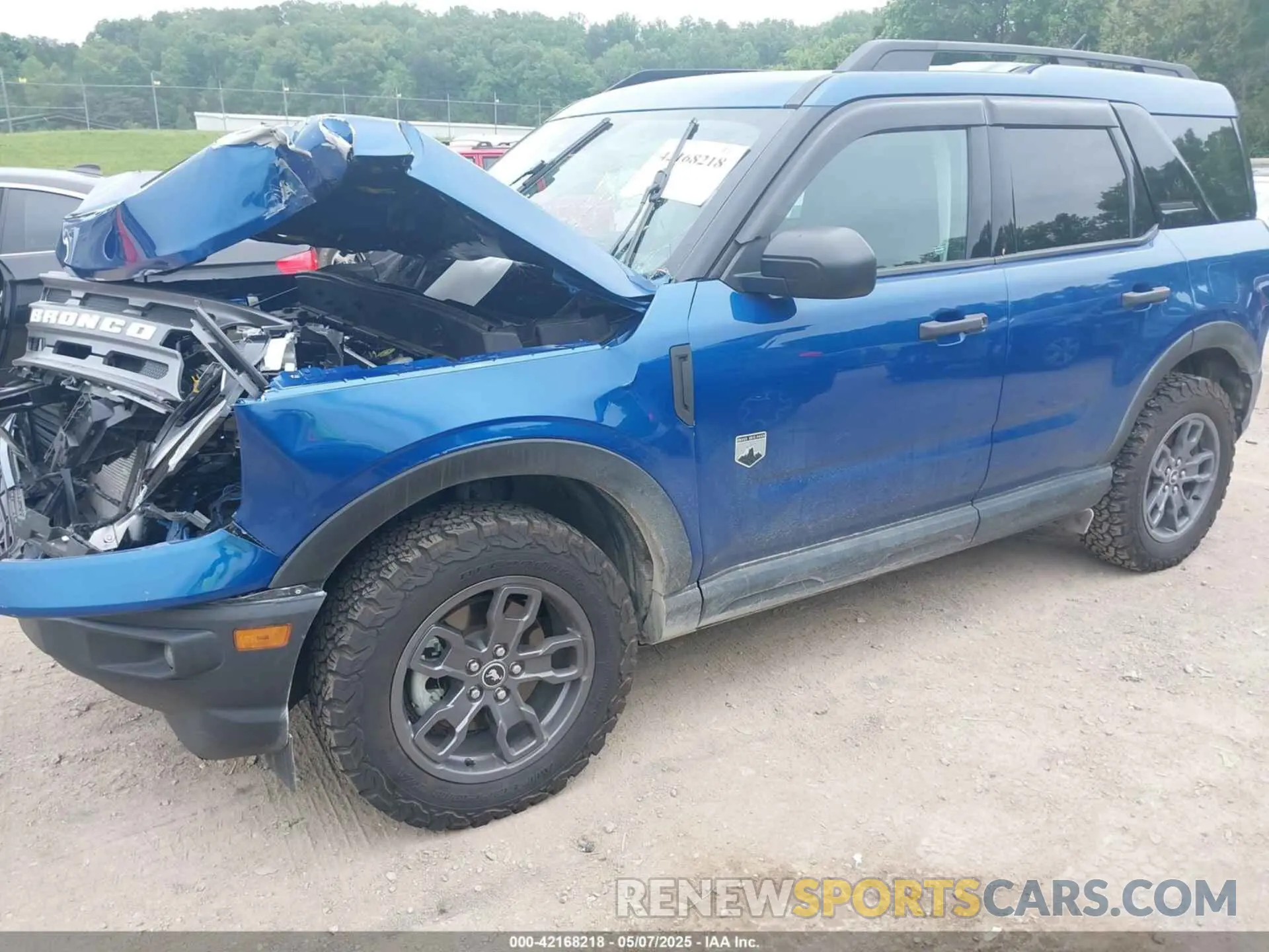 2 Photograph of a damaged car 3FMCR9B62PRD70686 FORD BRONCO SPORT 2023