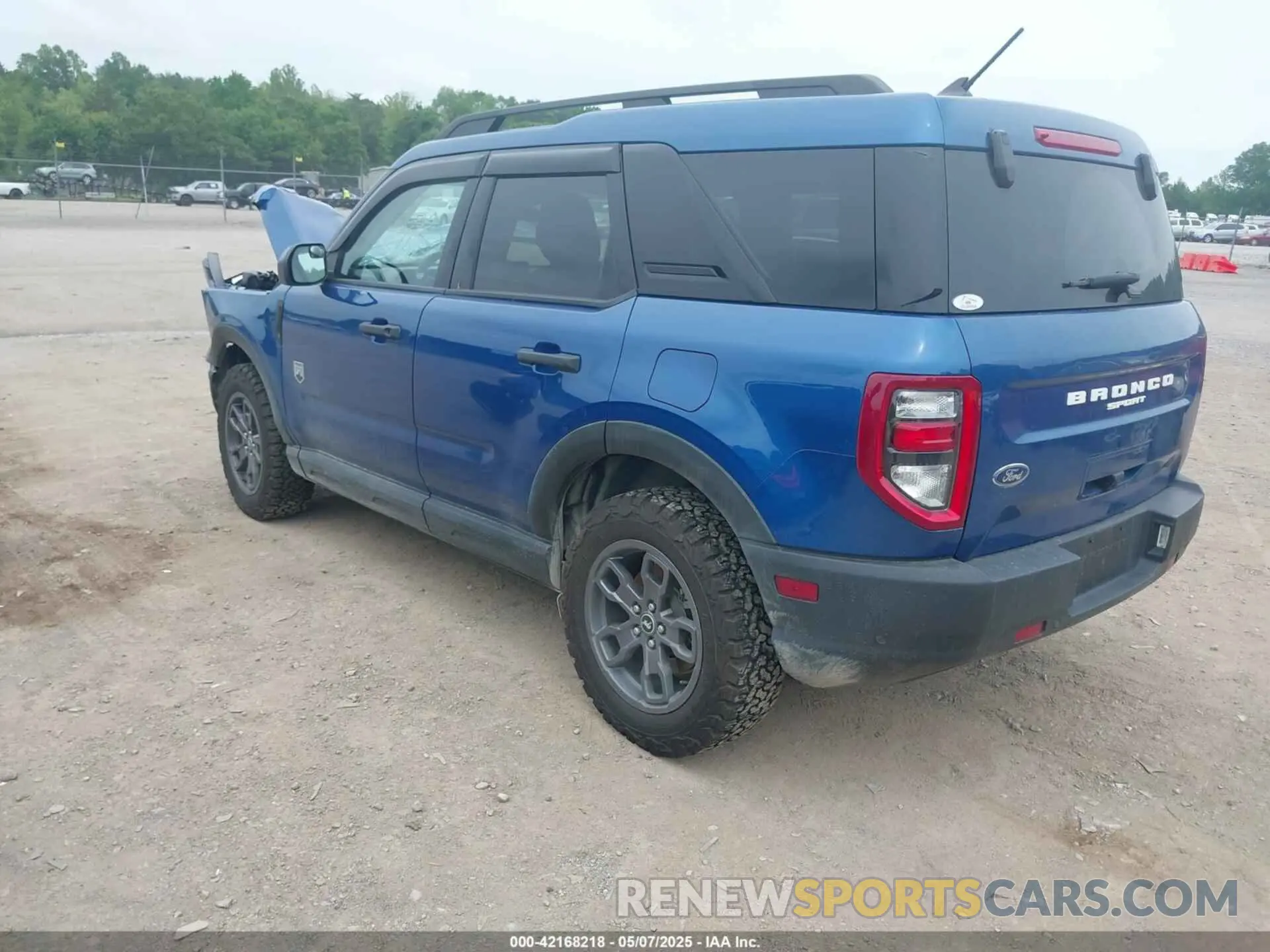 3 Photograph of a damaged car 3FMCR9B62PRD70686 FORD BRONCO SPORT 2023