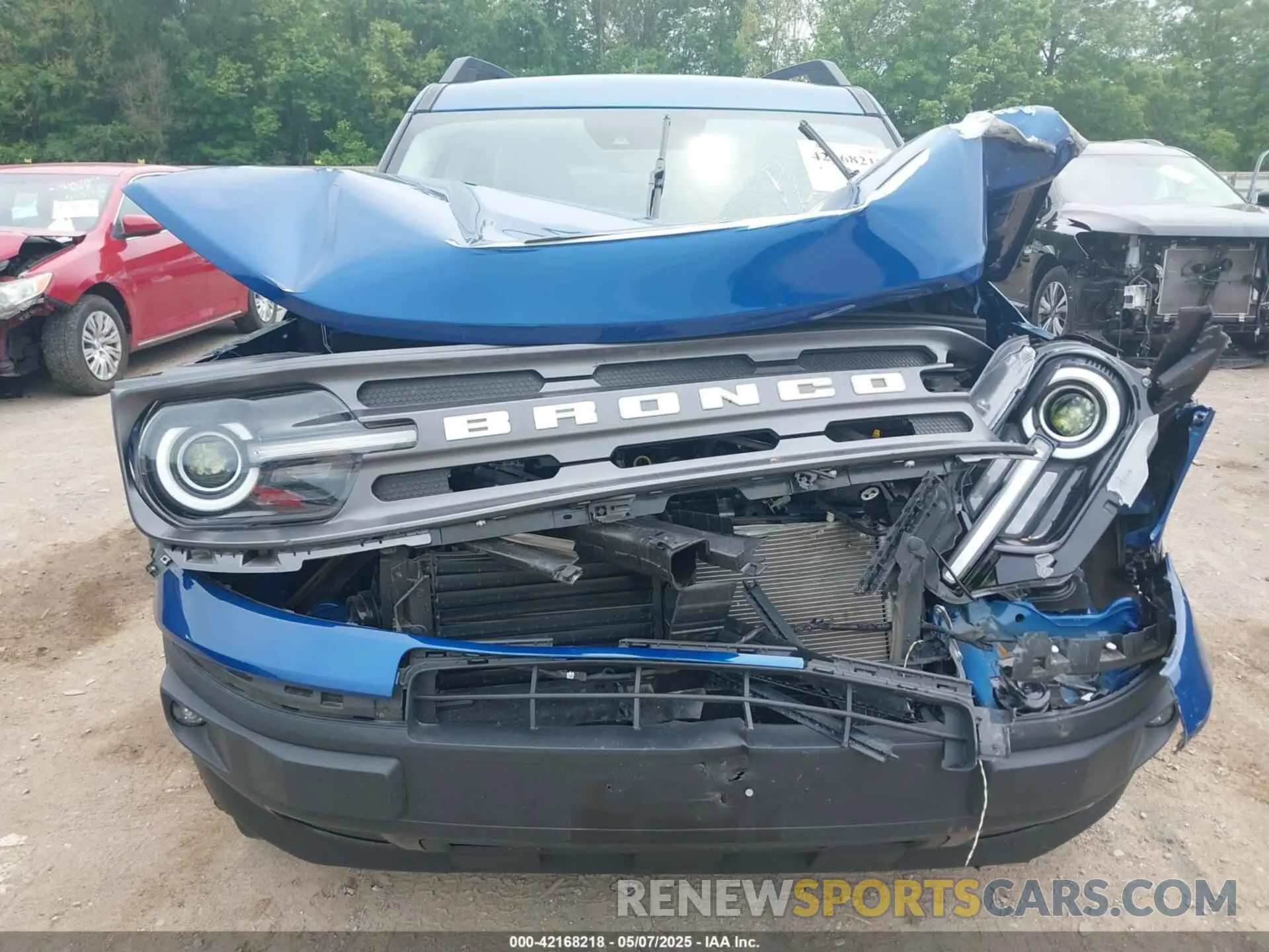 6 Photograph of a damaged car 3FMCR9B62PRD70686 FORD BRONCO SPORT 2023