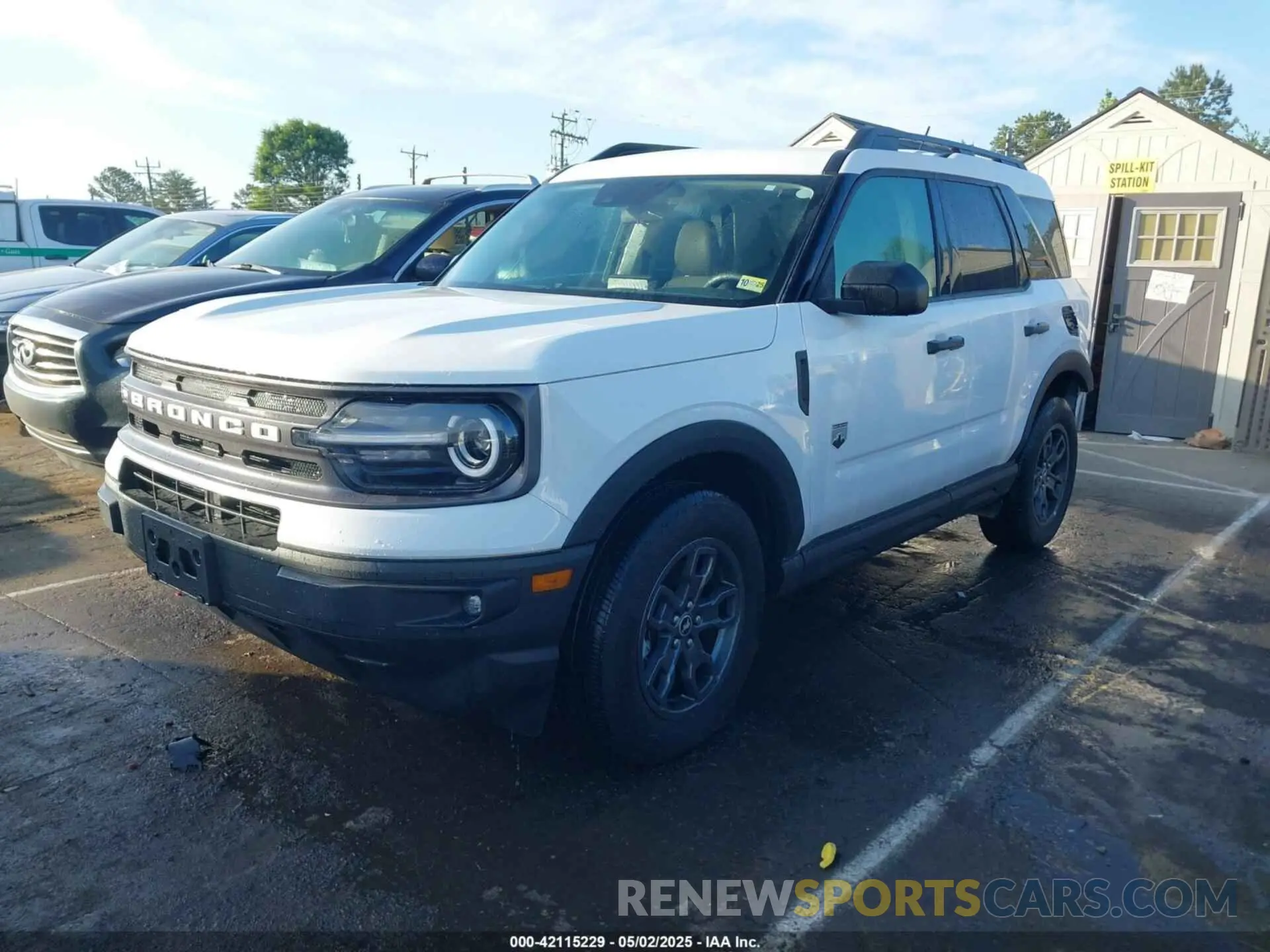 2 Photograph of a damaged car 3FMCR9B62PRE21443 FORD BRONCO SPORT 2023