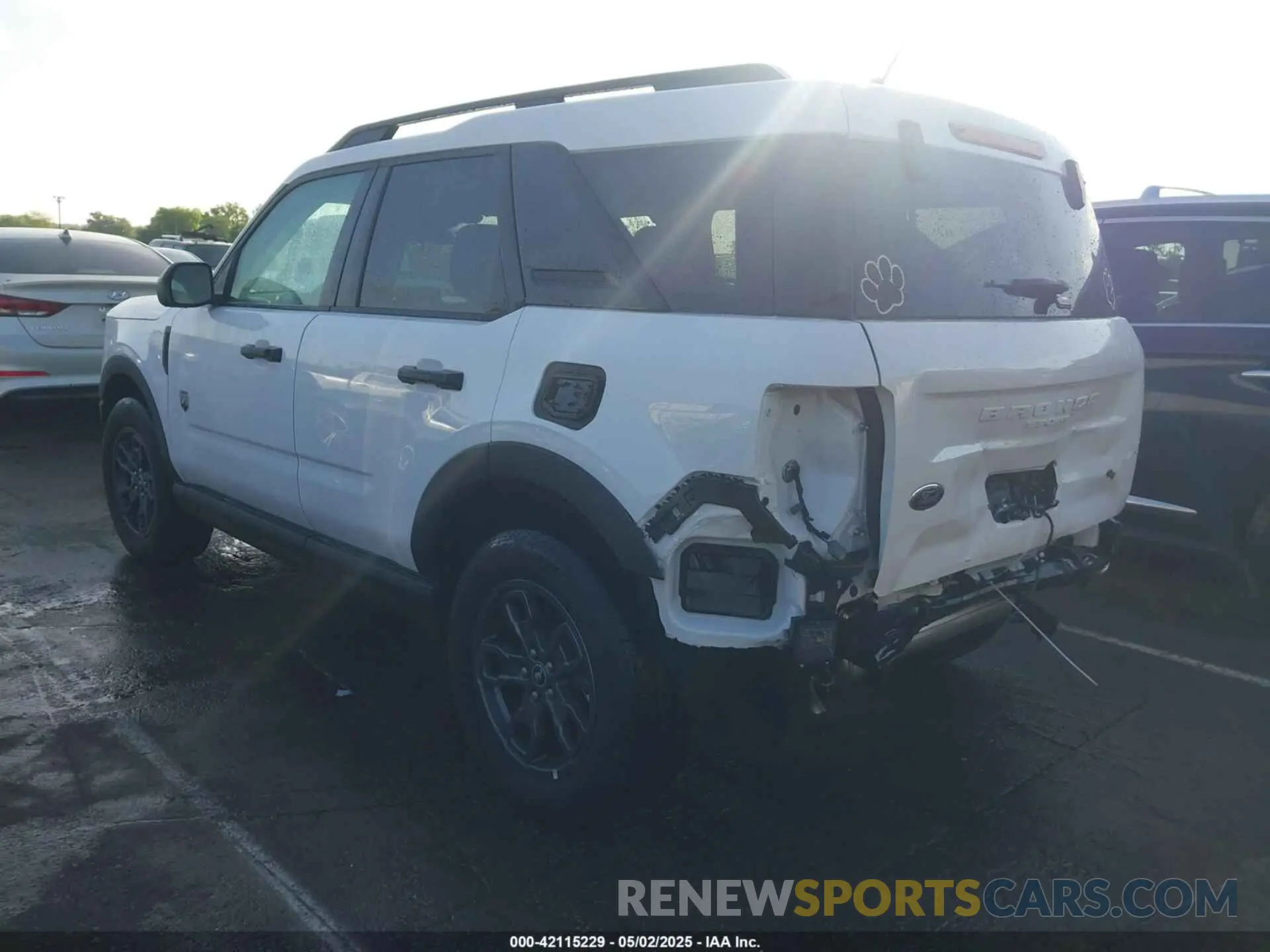 3 Photograph of a damaged car 3FMCR9B62PRE21443 FORD BRONCO SPORT 2023