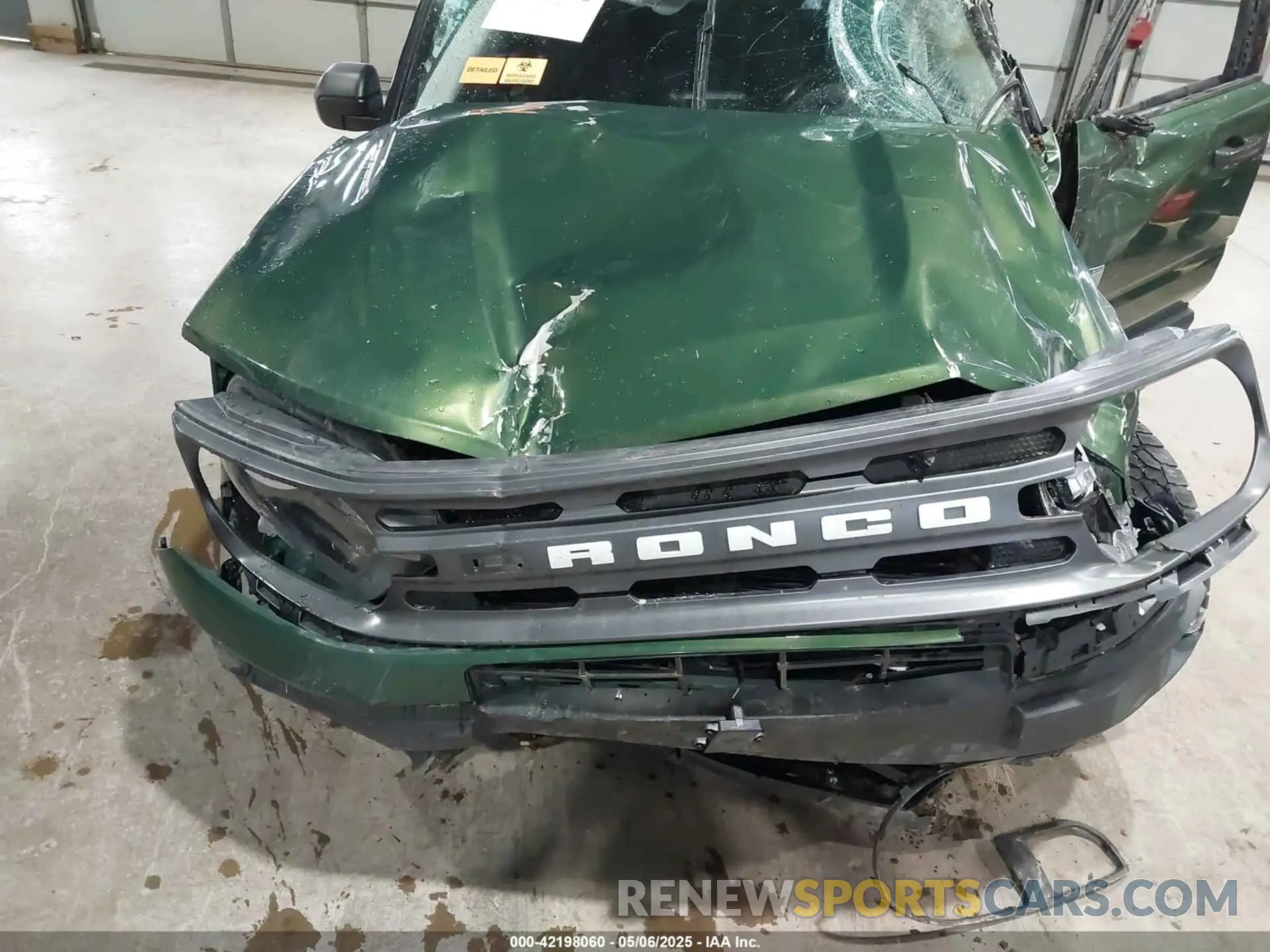 10 Photograph of a damaged car 3FMCR9B63PRD36059 FORD BRONCO SPORT 2023
