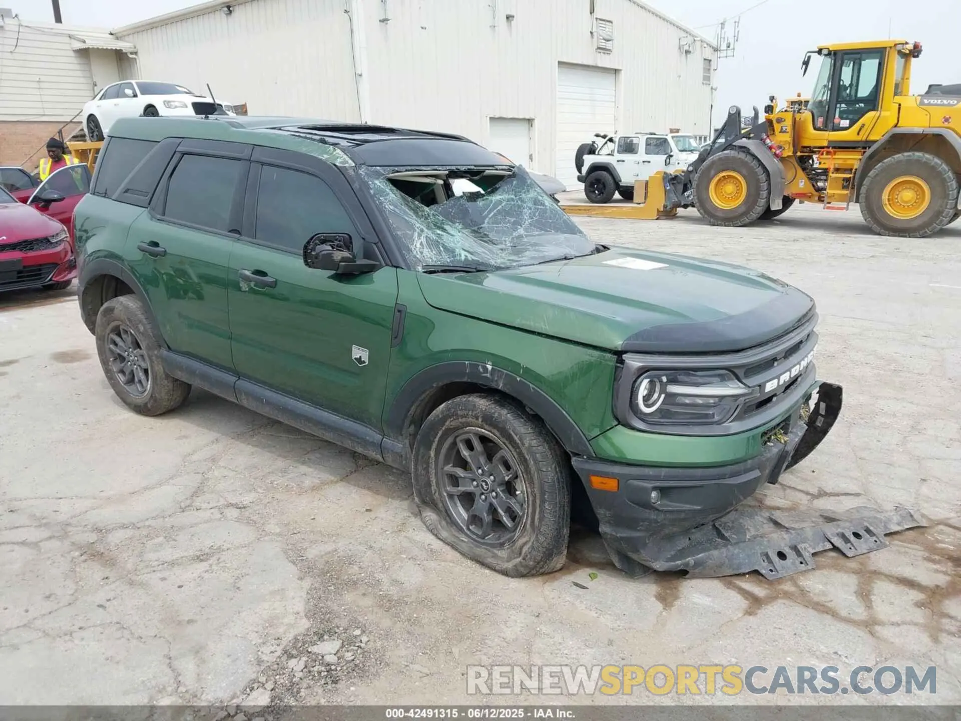 1 Photograph of a damaged car 3FMCR9B64PRD21313 FORD BRONCO SPORT 2023