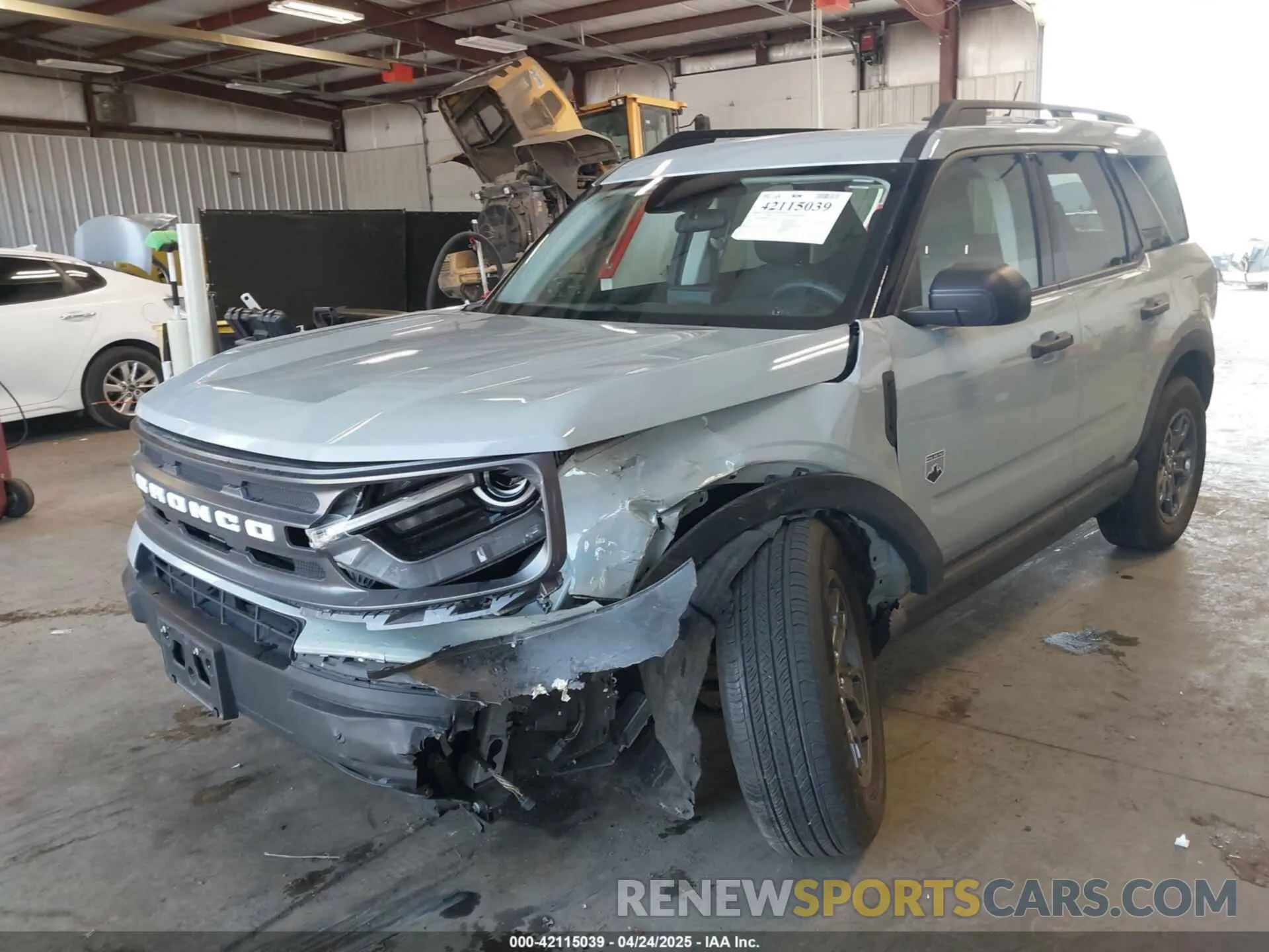 2 Photograph of a damaged car 3FMCR9B64PRD95881 FORD BRONCO SPORT 2023