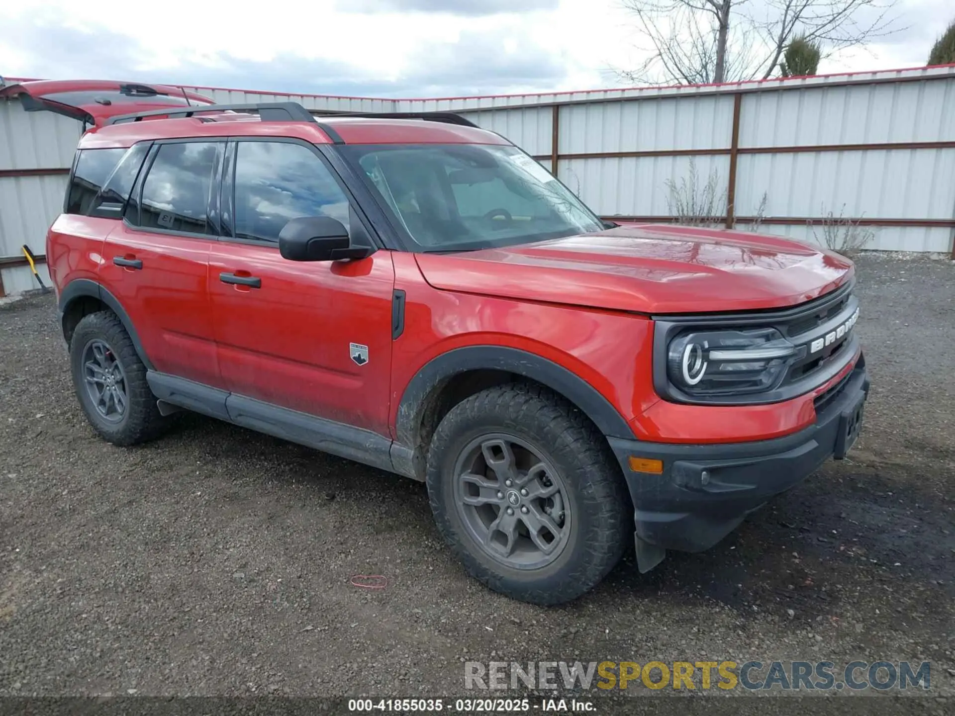 1 Photograph of a damaged car 3FMCR9B64PRE20472 FORD BRONCO SPORT 2023