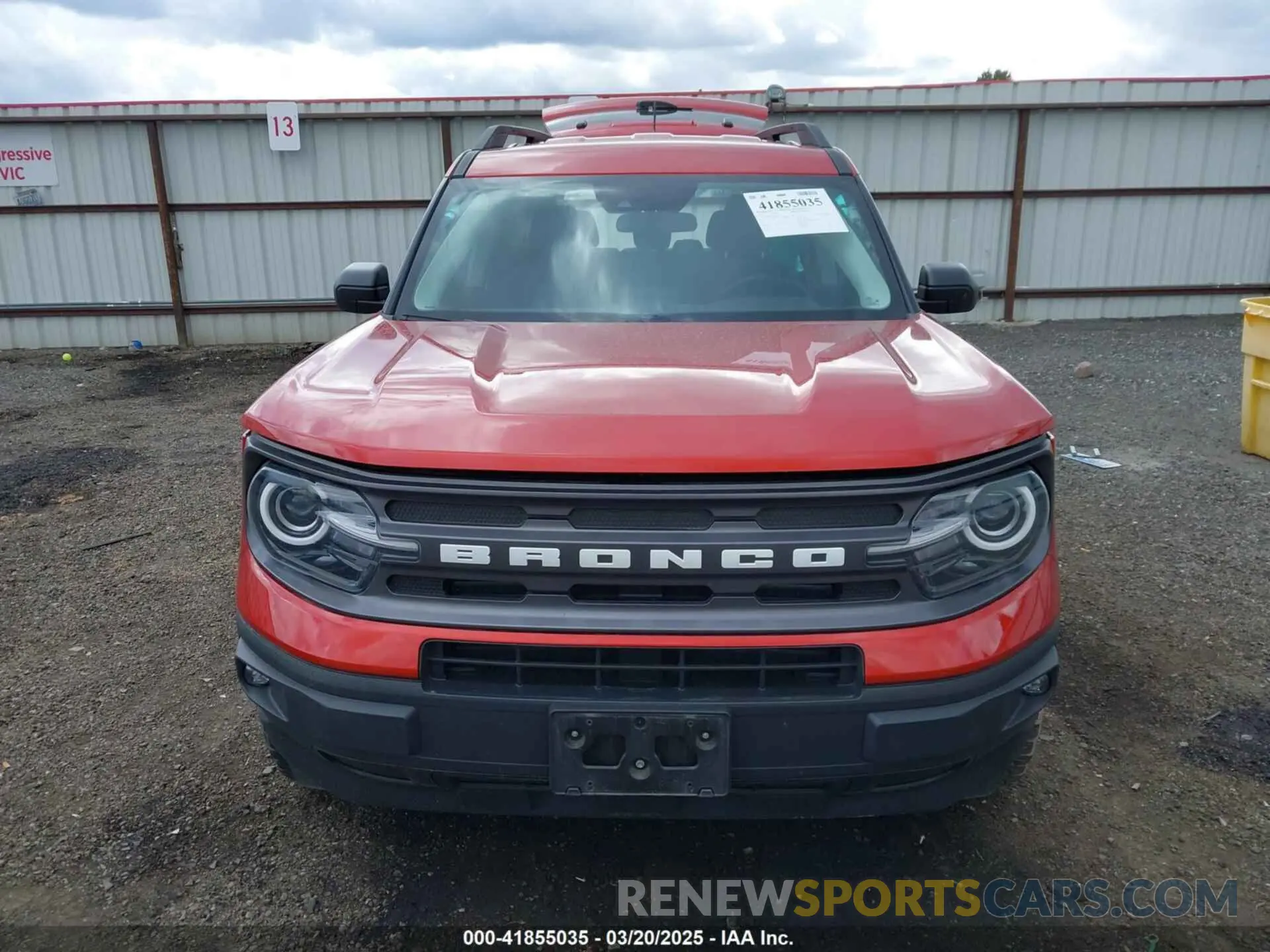 12 Photograph of a damaged car 3FMCR9B64PRE20472 FORD BRONCO SPORT 2023