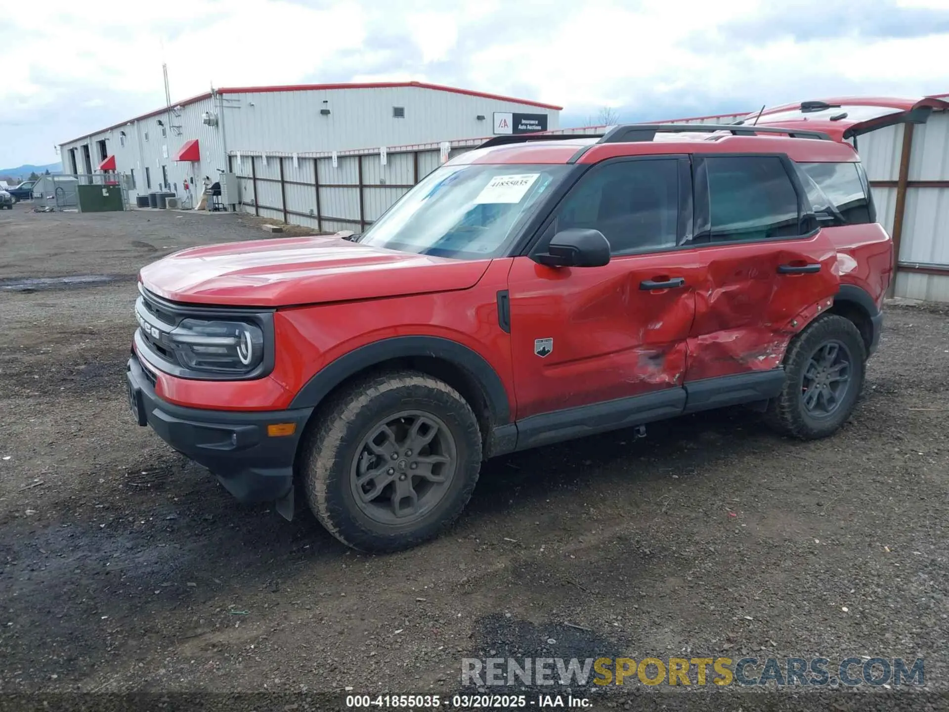 2 Photograph of a damaged car 3FMCR9B64PRE20472 FORD BRONCO SPORT 2023