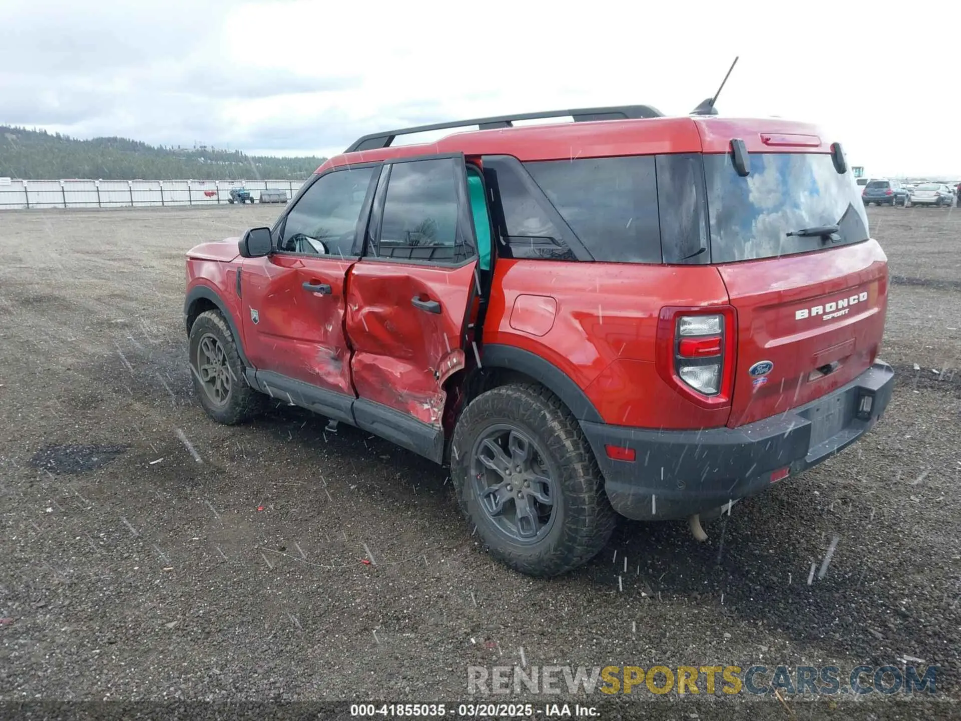 3 Photograph of a damaged car 3FMCR9B64PRE20472 FORD BRONCO SPORT 2023