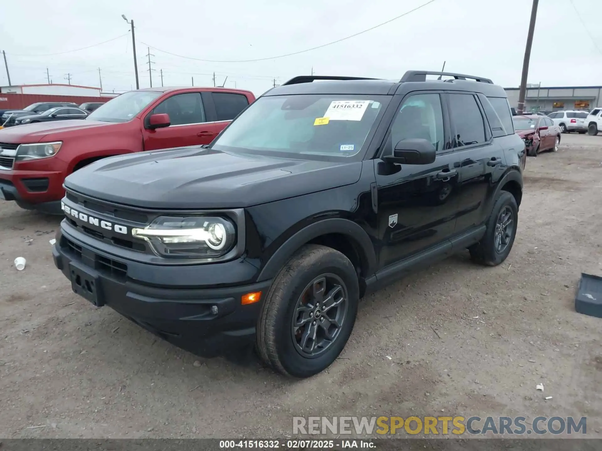 2 Photograph of a damaged car 3FMCR9B65PRD36080 FORD BRONCO SPORT 2023